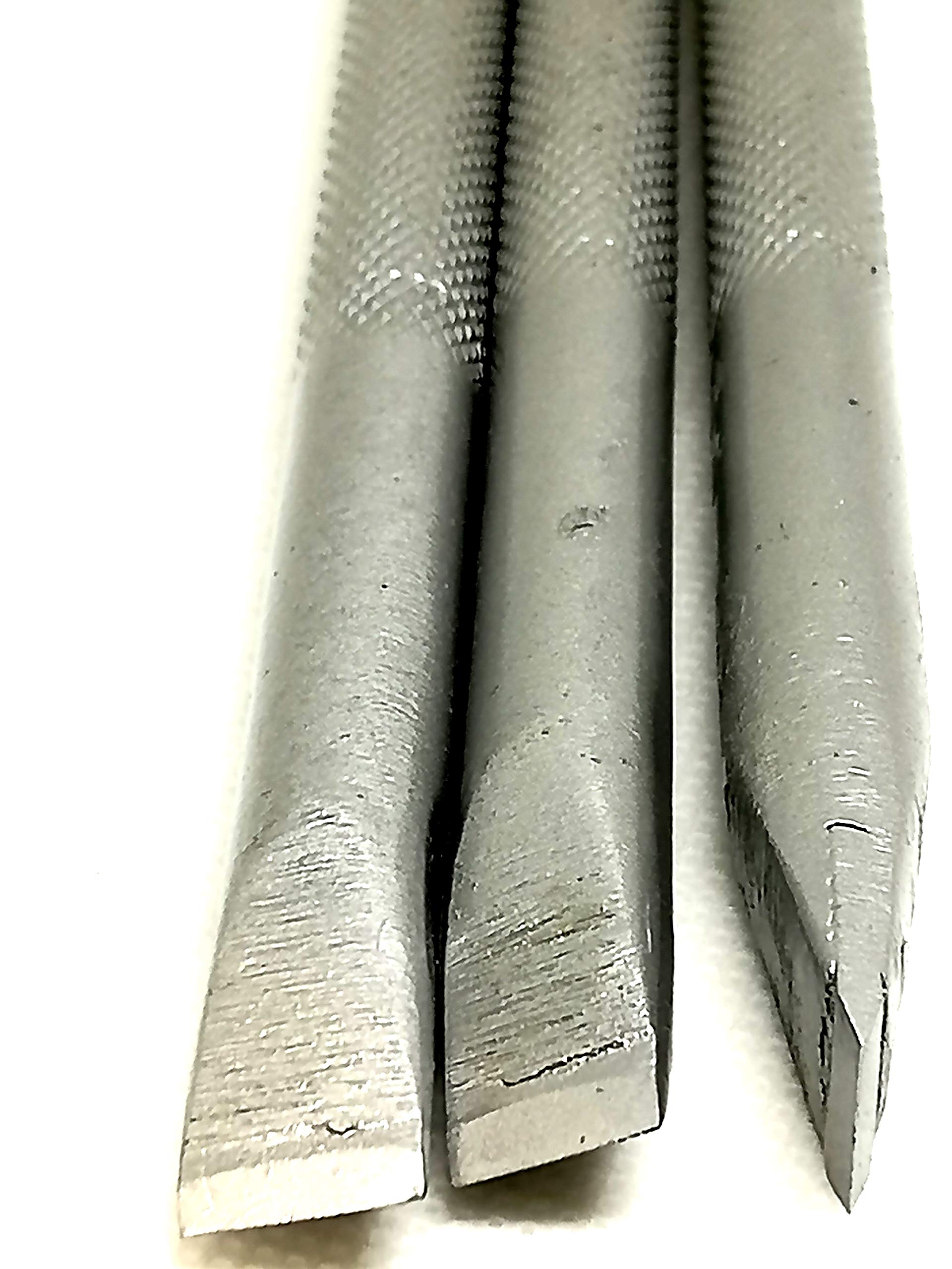 Premium Ukrainian Diamond Tool Carbide Chisel Set (12mm, 3pcs) - Knurled Handle for Stone Carving & Masonry Work - Perfect for Sculpting, Tile Cutting & Professional Stonework