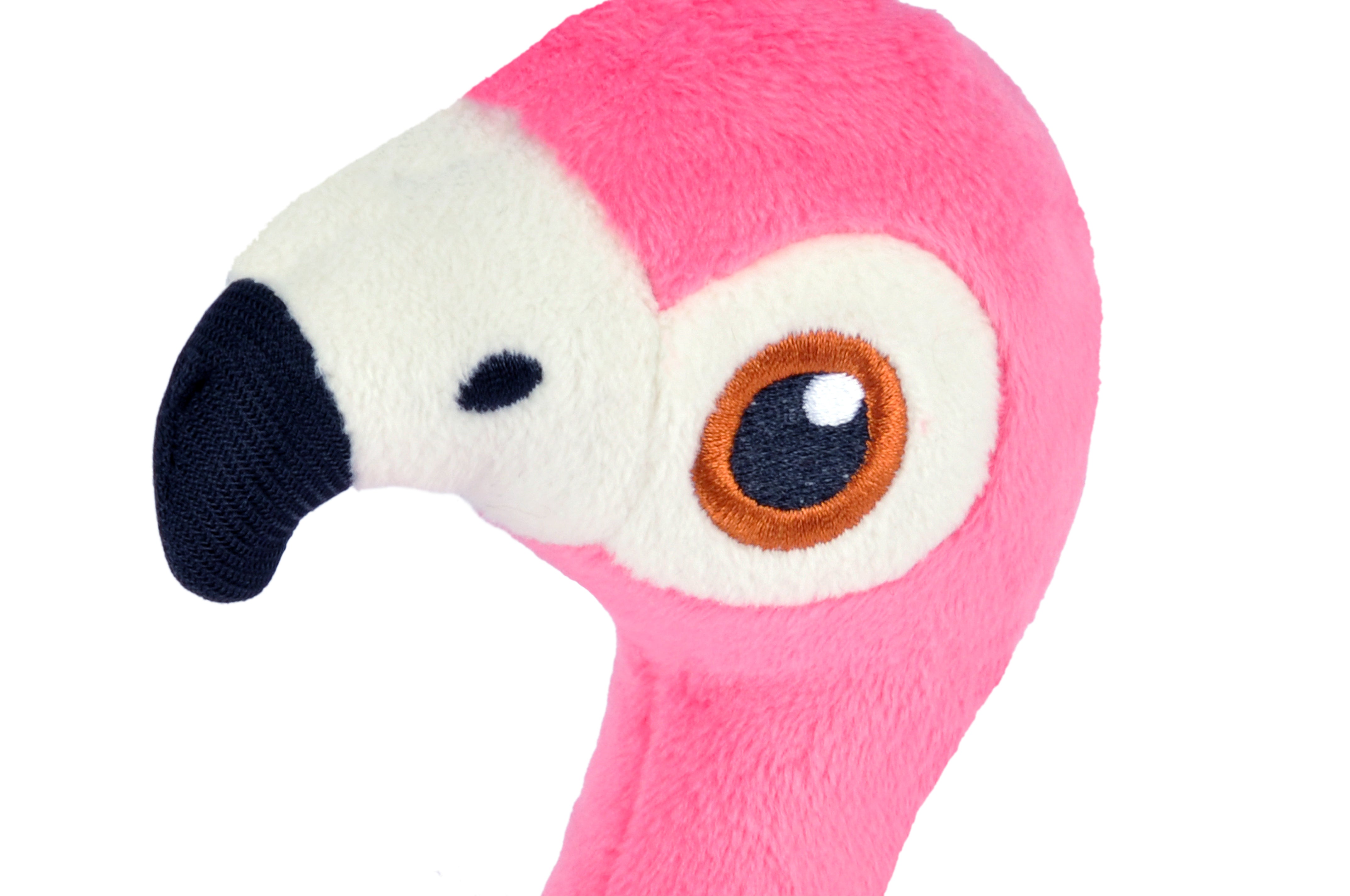 Flora the Flamingo Plush Dog Toy - Soft & Durable Fetching Flock™ Chew Toy for Small & Medium Dogs | Perfect for Playtime, Training & Cuddling | Pet P.L.A.Y.