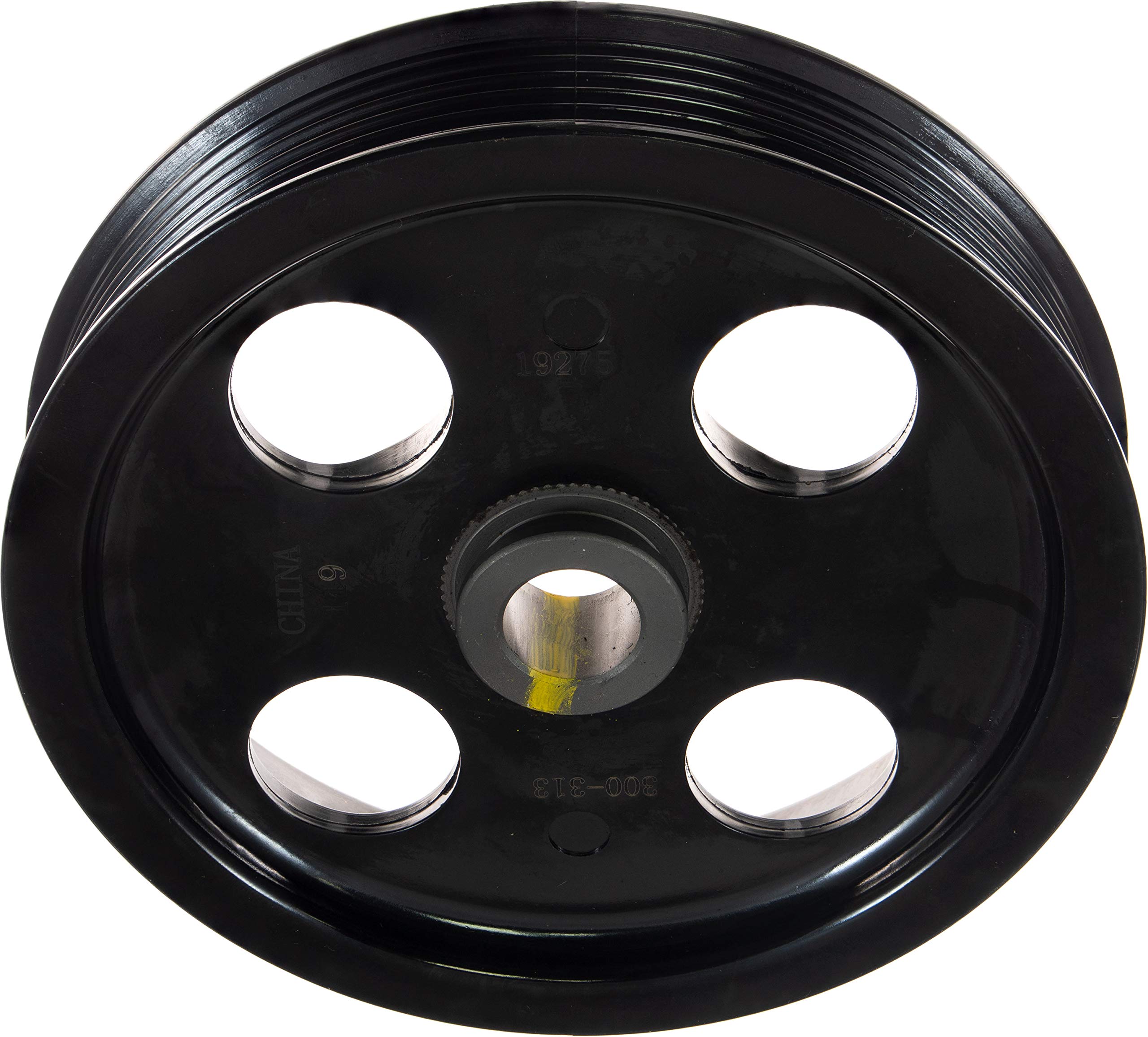 APDTY 411424 Power Steering Pump Pulley Replacement for Chevy, GMC, Cadillac - High Performance Steering Component for Smooth Driving Experience | Perfect for Off-Road, Towing & Daily Commute