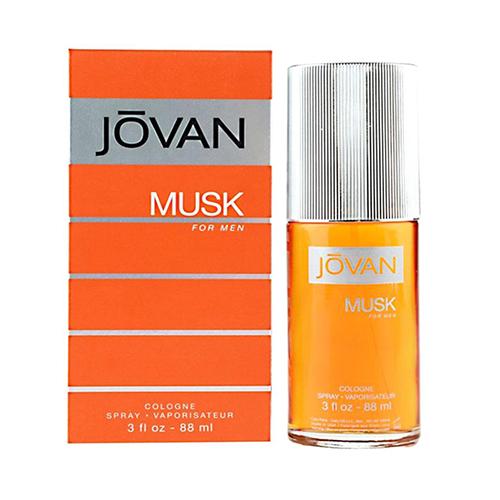 Jovan Musk 88ml Eau De Cologne for Men | Long-Lasting Fragrance | Day & Night Wear | Perfect for Work, Dates & Special Occasions