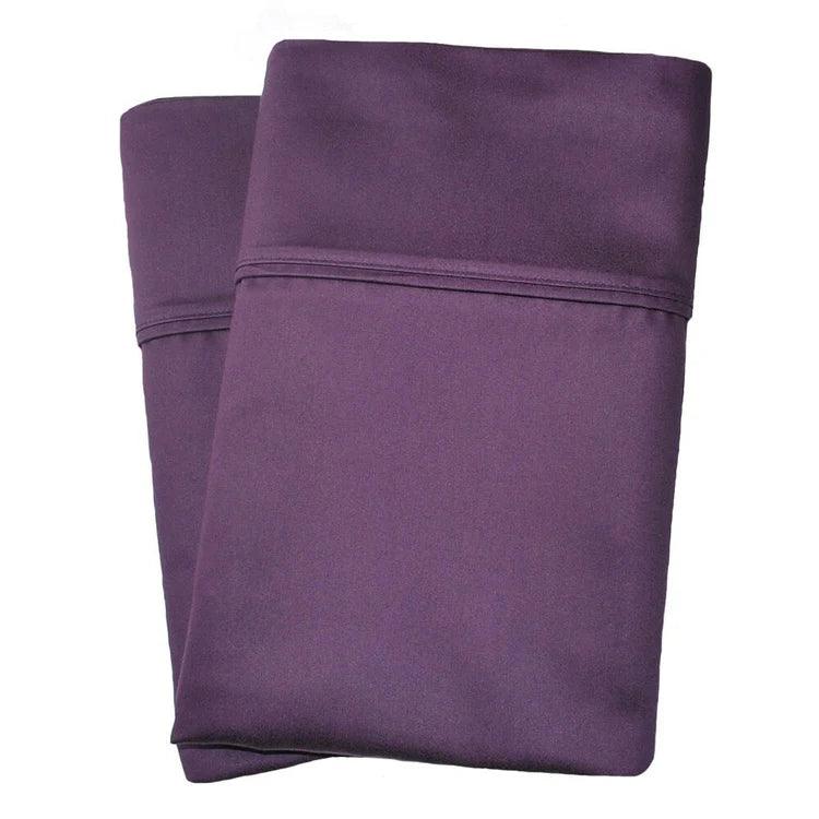 Luxury 1000 Thread Count Cotton Blend Pillowcase Set - Soft & Breathable for Ultimate Comfort - Perfect for Bedroom, Hotel, and Home Decor