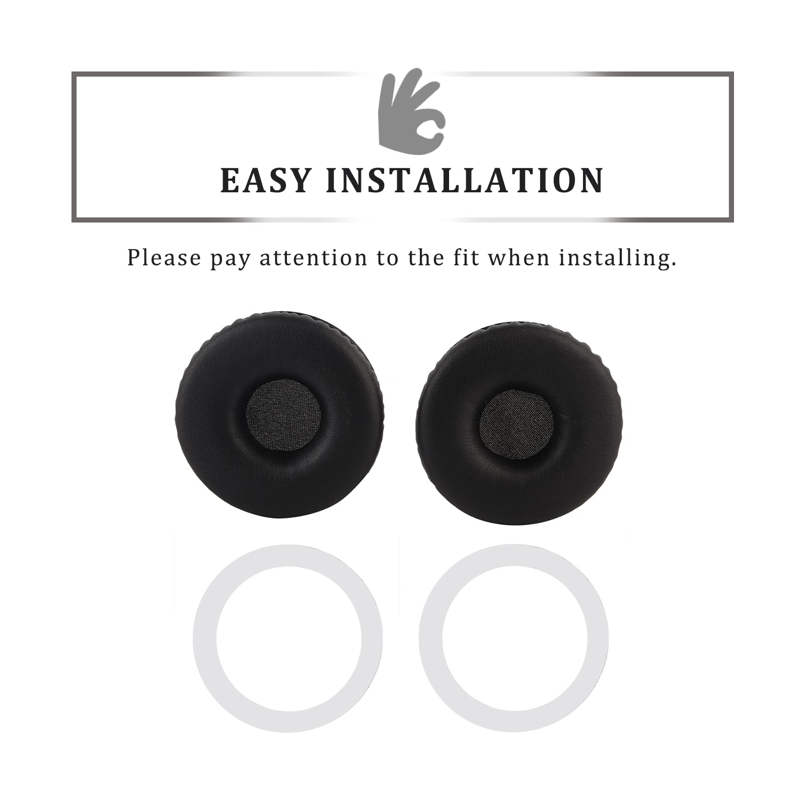 Replacement Ear Pads for Sony XB650BT XB450AP XB550AP - Soft Sponge Cushion with High Elasticity | Comfortable Headset Cover for Gaming, Music & Work