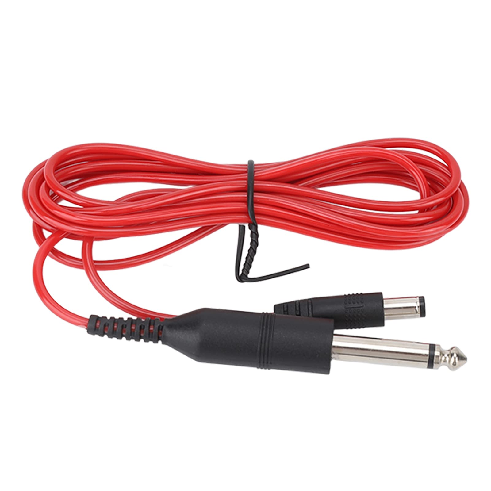Professional Tattoo Machine Clip Cord - Flexible & Portable Tattoo Power Supply for Tattoo Artists & Studios (Red) - Perfect for Tattoo Shops, Home Studios & Professional Tattooing Sessions