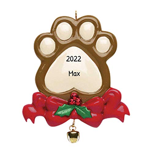 Brown Paw With Bell