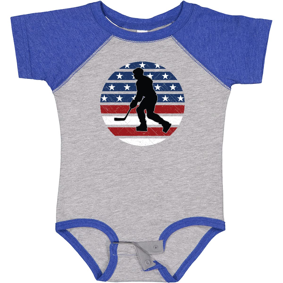 Inktastic Ice Hockey Fan Coach Player Baby Bodysuit - Cute Hockey-Themed Onesie for Infants - Perfect for Game Day, Team Support & Sports Enthusiast Families