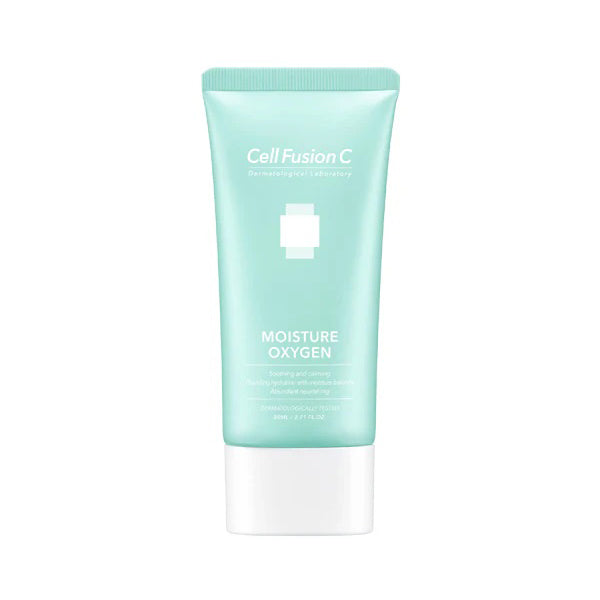 Cell Fusion C Moisture Oxygen Cream 80ml - Hydrating & Revitalizing Facial Moisturizer for Dry Skin | Perfect for Daily Skincare Routine & Night Care