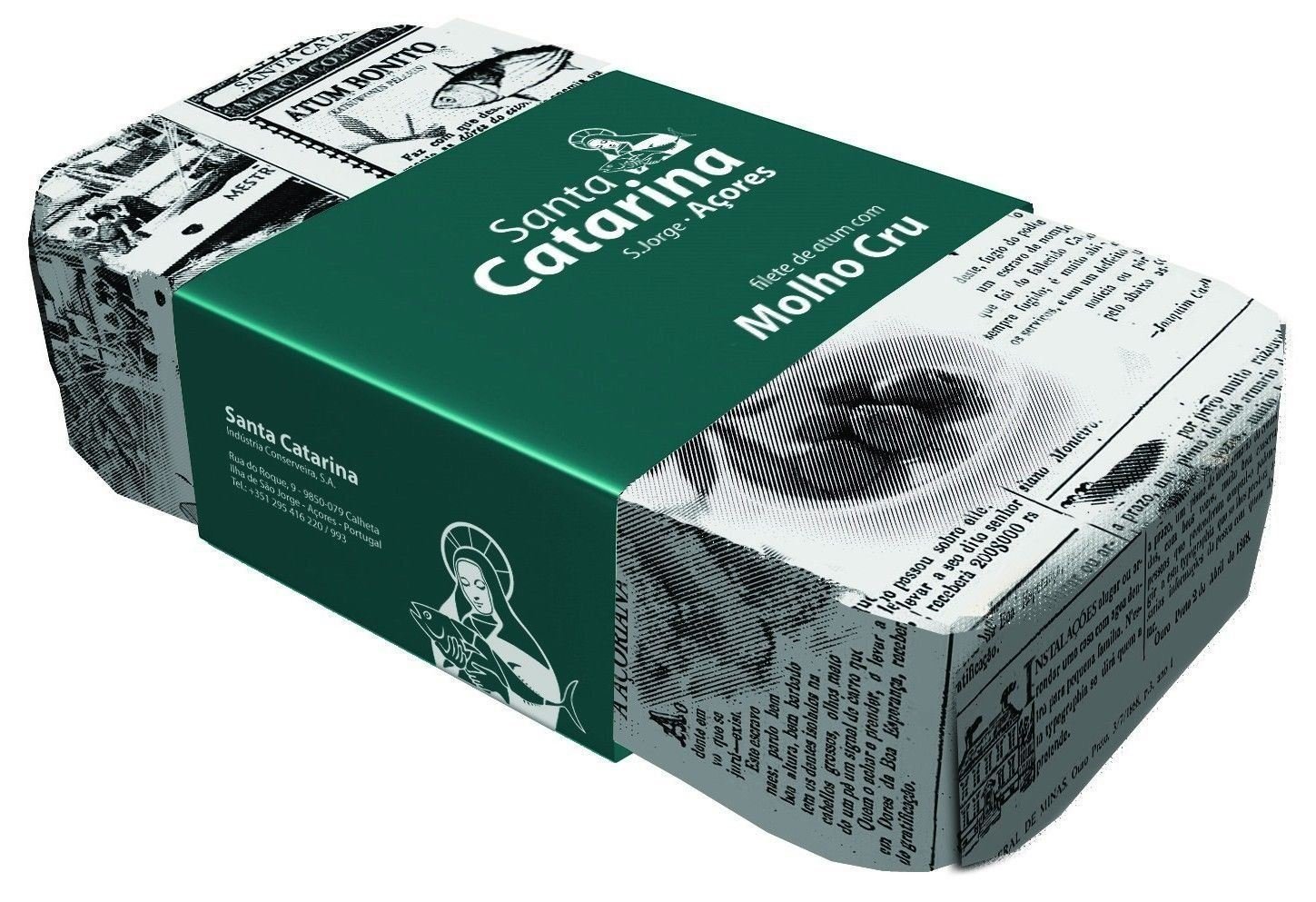 Premium Santa Catarina Tuna Fillets in Mediterranean Sauce - 120g (Pack of 3) - High Protein, Keto & Paleo Friendly Canned Fish for Salads, Sandwiches & Quick Meals