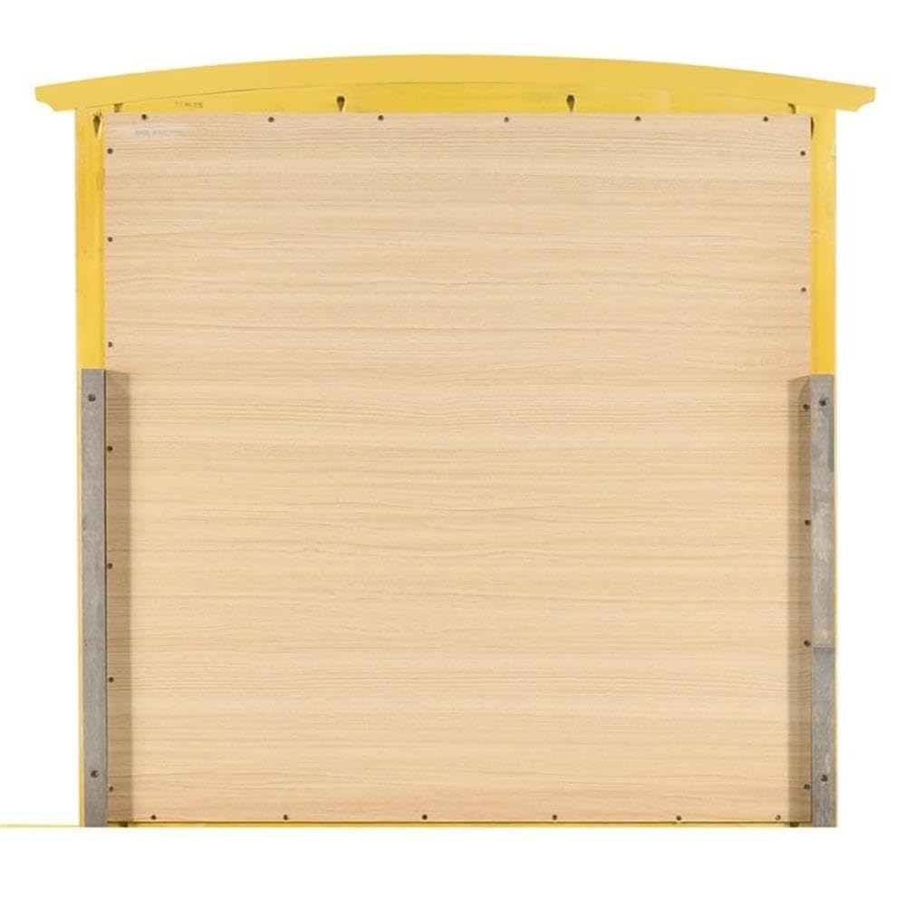 Glory Furniture Hammond Yellow Wall Mirror - Elegant Home Decor for Living Room, Bedroom & Entryway