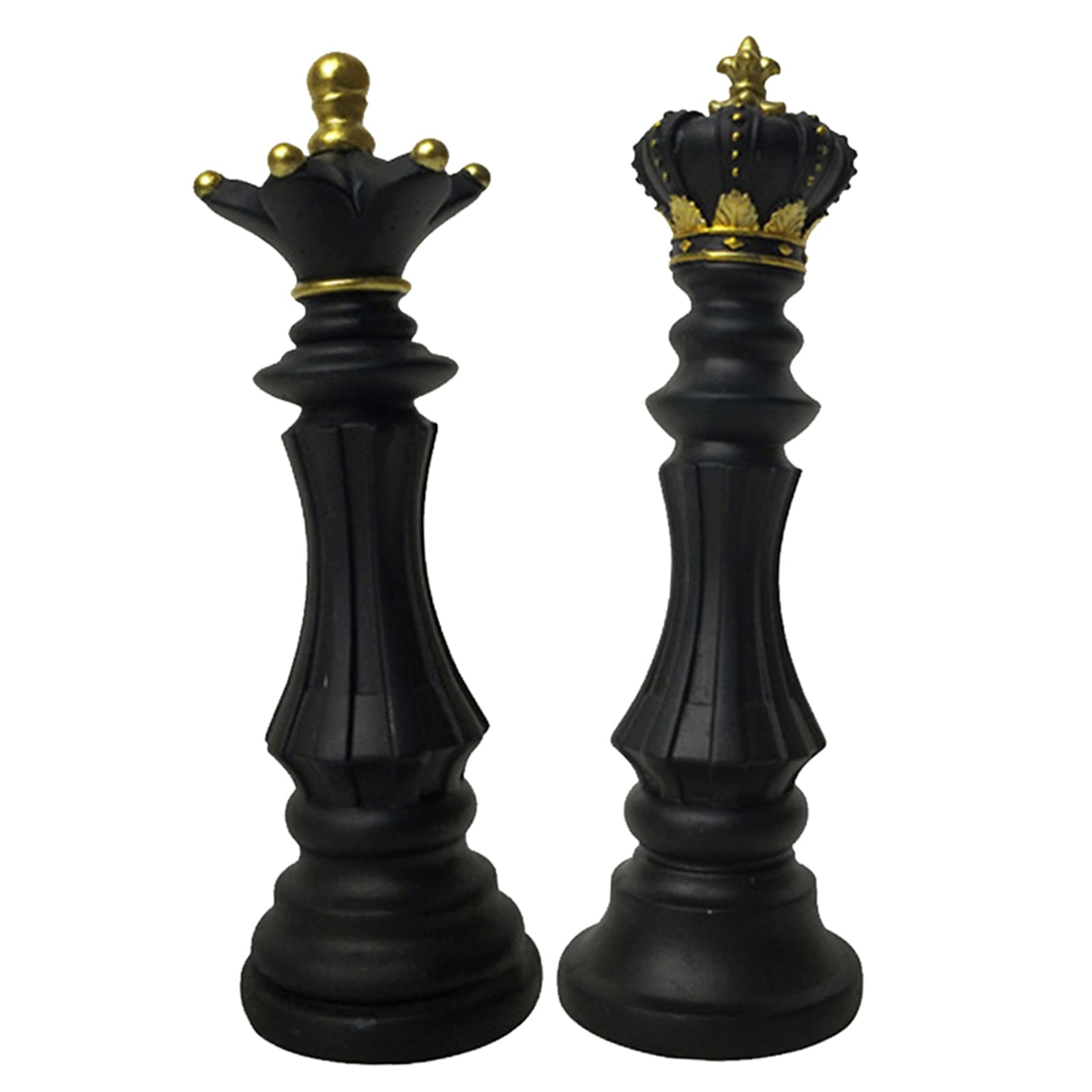 Artistic Chess Pieces Set - Handcrafted Sculpture Chessmen for Board Games, Unique Ornament Statue for Home Decor, Perfect Gift for Chess Enthusiasts and Collectors