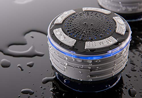 Premium Surround Sound Shower System (2-Pack) - Wireless Bluetooth Speaker for Bathroom, Pool & Outdoor Use - Waterproof Showerhead with HD Audio for Ultimate Relaxation