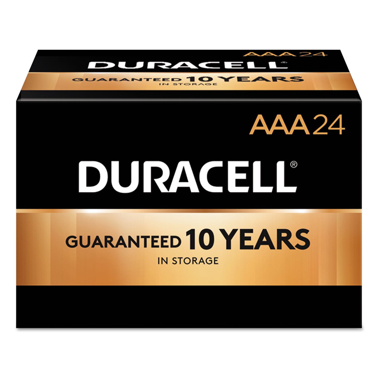 Duracell MN2400BKD CopperTop AAA Alkaline Batteries - 144 Count Bulk Pack | Long-Lasting Power for Toys, Flashlights, Remote Controls & Electronics
