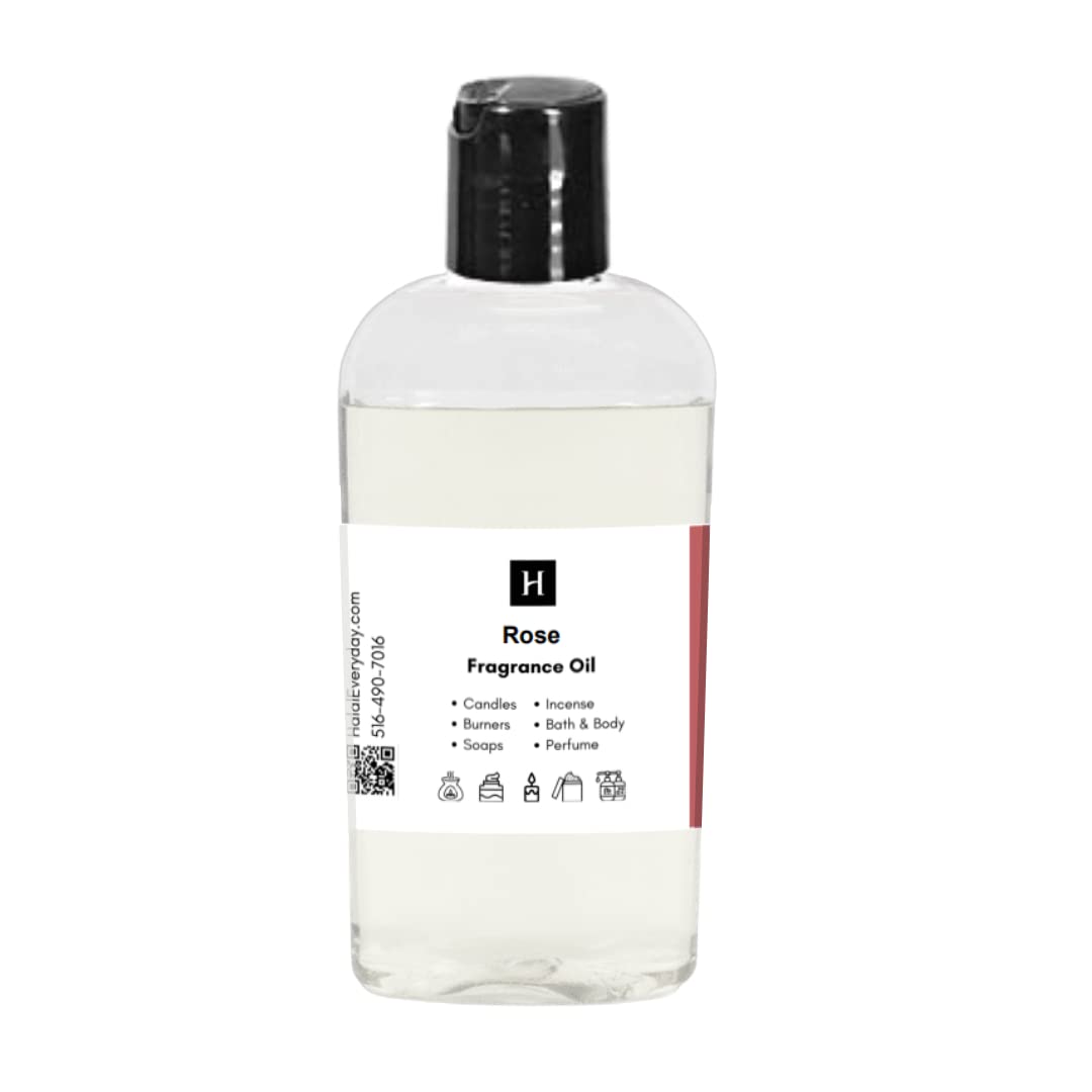 Halal Everyday Fragrance Oil - 16 oz Pure Essential Oil for Soap Making, Candle Warmer, Incense, Body Oil & DIY Perfume - Rose Scent & Other Variants - Perfect for Aromatherapy, Home Scenting & Craft Projects