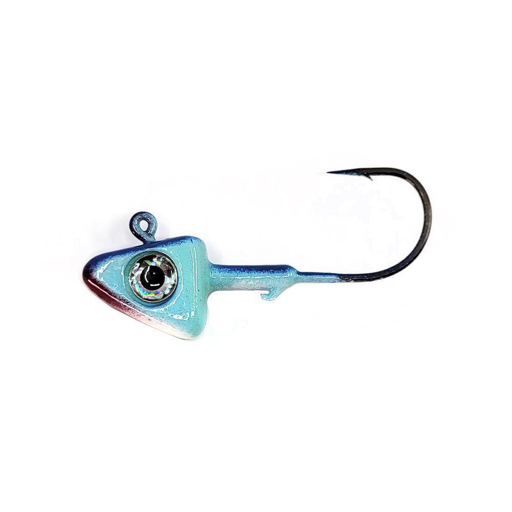 Premium LM Designer Jig Heads 2 Pack - High-Quality Fishing Lures for Bass, Walleye & Trout - Perfect for Freshwater & Saltwater Fishing Trips