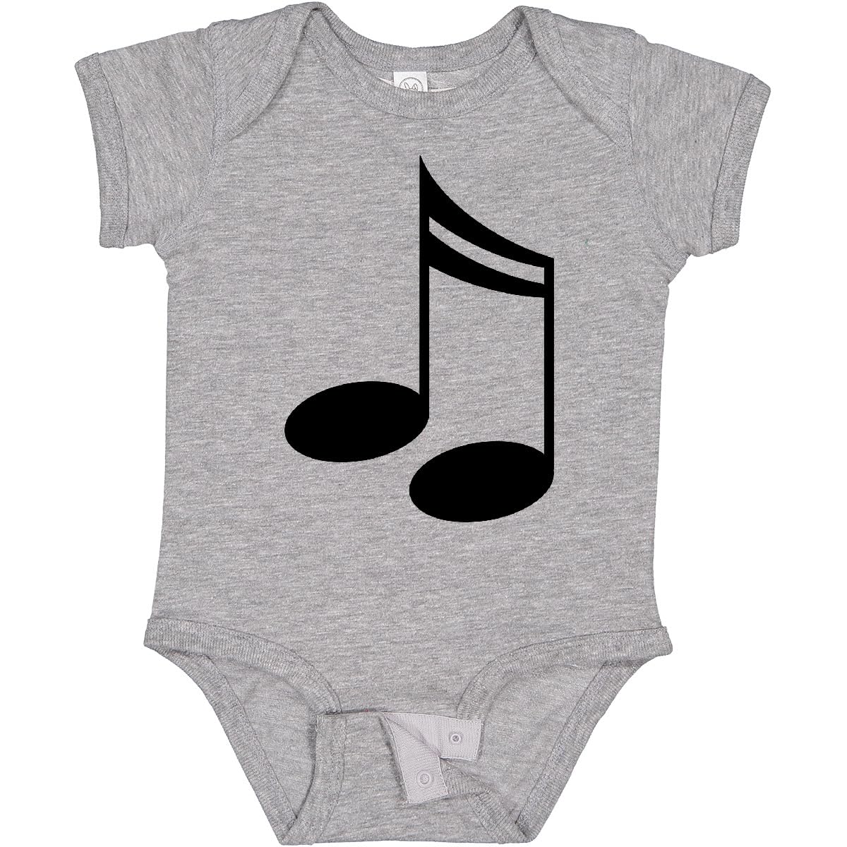 Inktastic Music Notes Baby Bodysuit - Cute Musical Gifts for Newborns & Infants - Perfect for Music Lovers, Baby Showers & Nursery Outfits