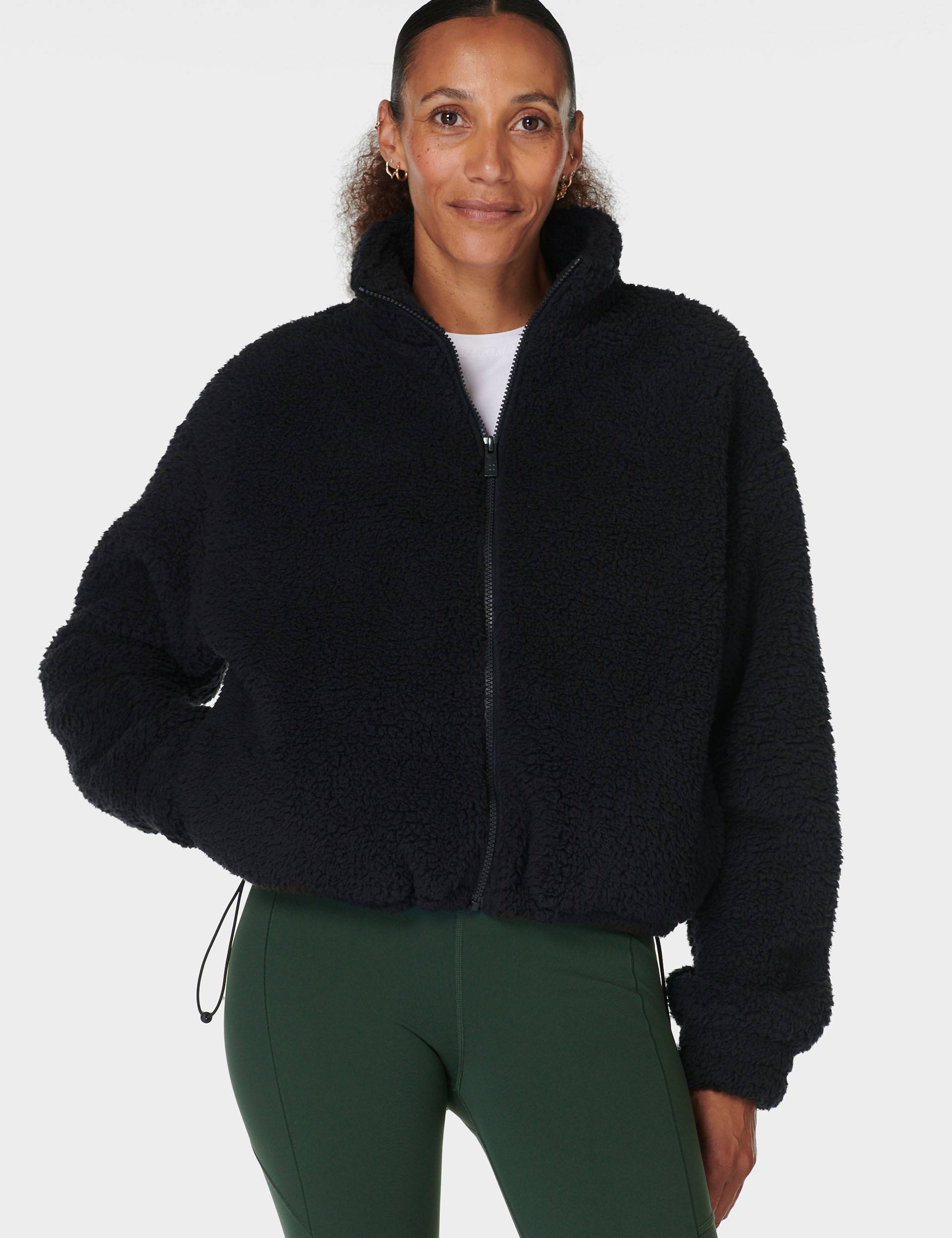 Canyon Fleece Zip Up Hoodie - Black | Cozy Winter Wear for Men & Women | Perfect for Outdoor Activities & Casual Outfits