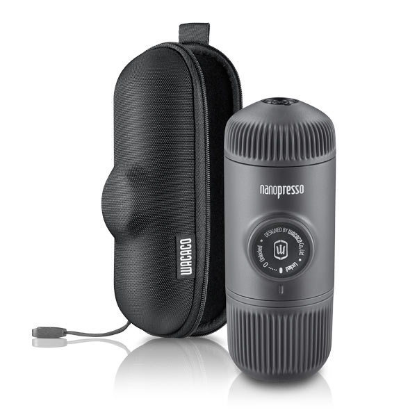 Wacaco NanoPresso Portable Espresso Maker - Handheld Manual Coffee Machine for Travel, Camping & Office - Compact & Lightweight Espresso Maker for Coffee Lovers