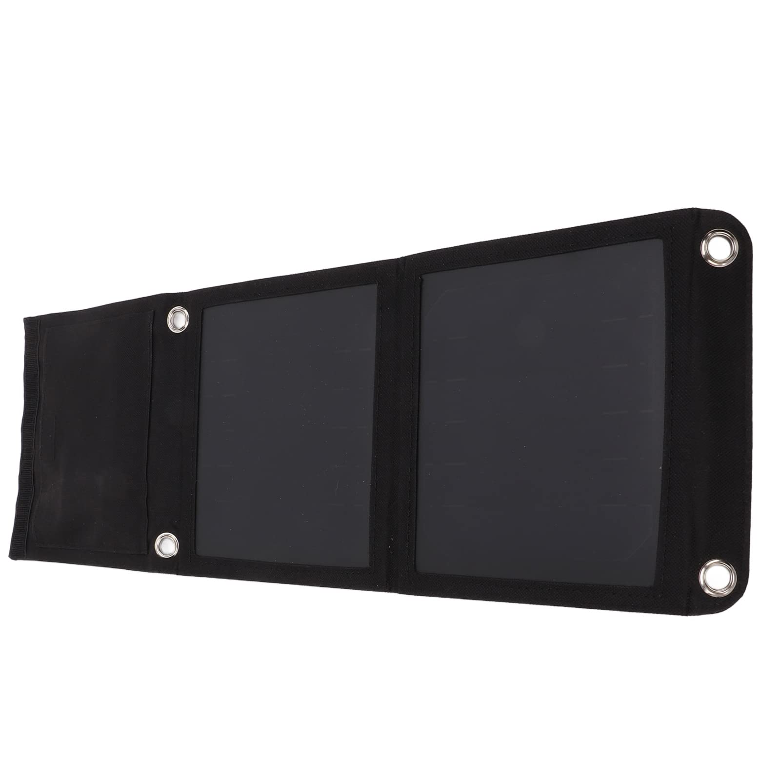 EVTSCAN 12W 5V Portable Foldable Solar Panel with USB Output - Lightweight Polycrystalline Solar Charger for Camping, Hiking, Emergency Power (Compatible with Smartphones, Laptops, Smartwatches, LED Flashlights)
