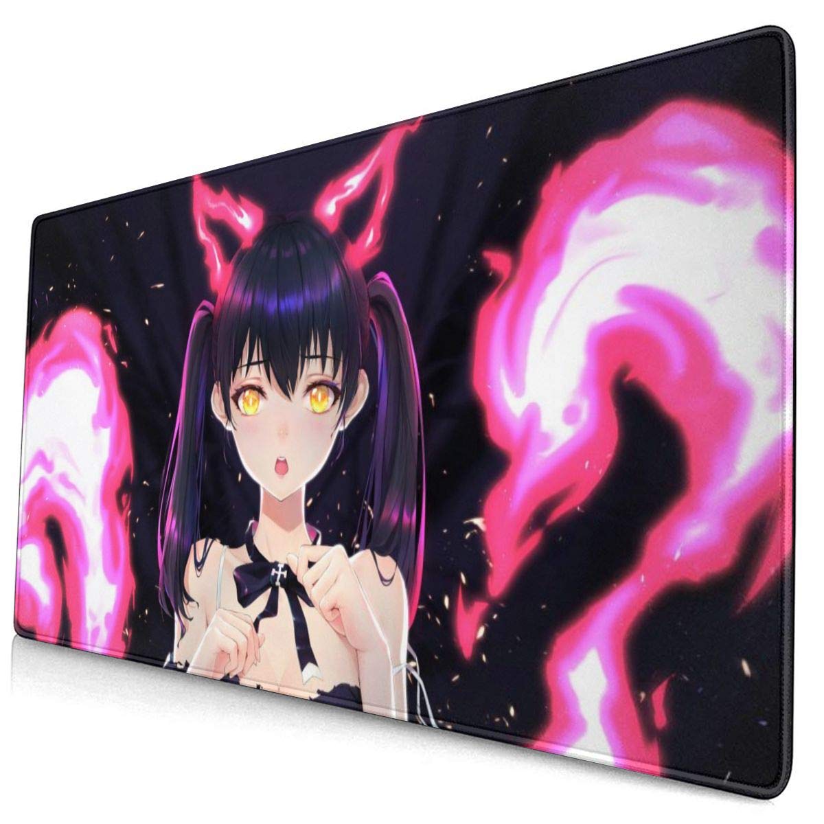 Tamaki Kotatsu Fire Force Anime Gaming Mouse Pad - Non-Slip, Durable (15.8x29.5in) for PC & Laptop Desks