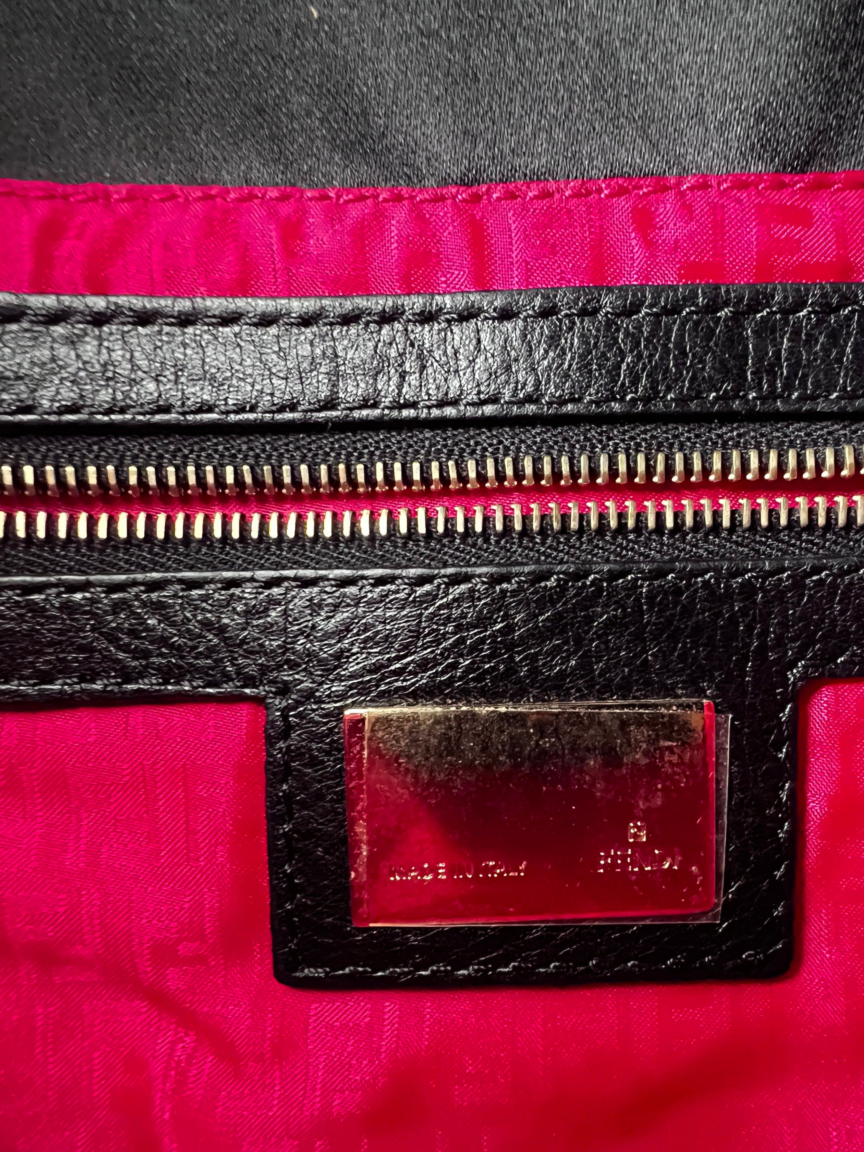 Fendi Multicolor Embroidered F Logo Baguette Bag - Stylish Crossbody Purse for Women, Perfect for Parties, Dates & Everyday Use