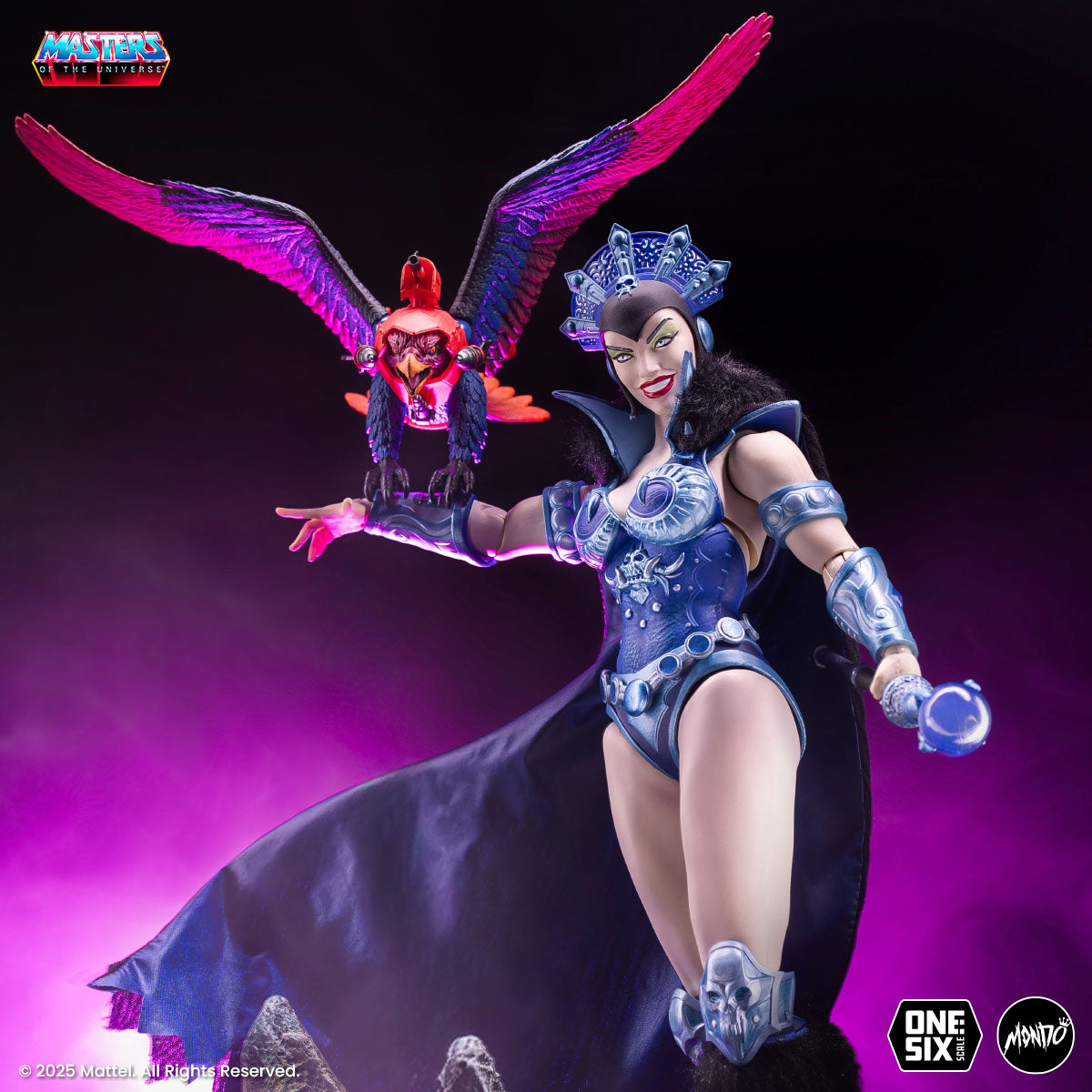 Masters of the Universe Evil Lyn 1/6 Scale Collectible Action Figure - Limited Timed Edition - Perfect for Display, Collectors & He-Man Fans