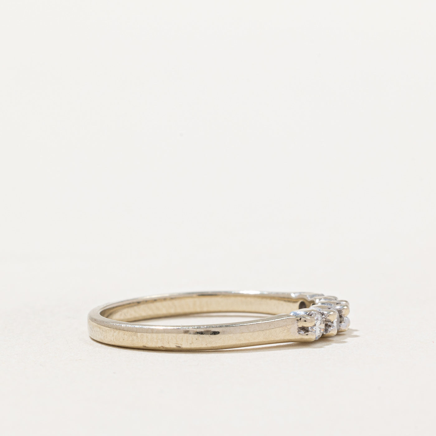 0.25ctw Five Stone Diamond Ring - Size 7.75 | Elegant Wedding Band, Anniversary Gift & Everyday Luxury Jewelry for Women