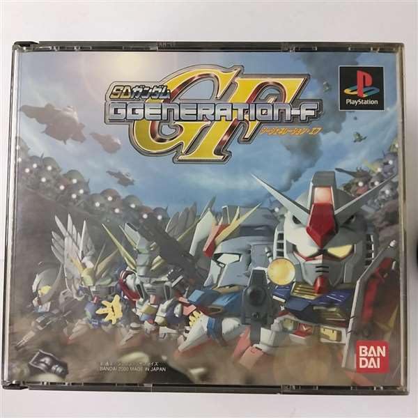 SD Gundam G Generation-F - Japan Import Action Strategy Game for PlayStation - Perfect for Anime Fans & Gundam Collectors