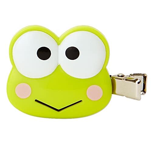 Sanrio KeroKeroKeroppi Hair Clips - Cute Frog Hairpins & Bangs Clips for Girls | Perfect for School, Cosplay & Kawaii Fashion Accessories