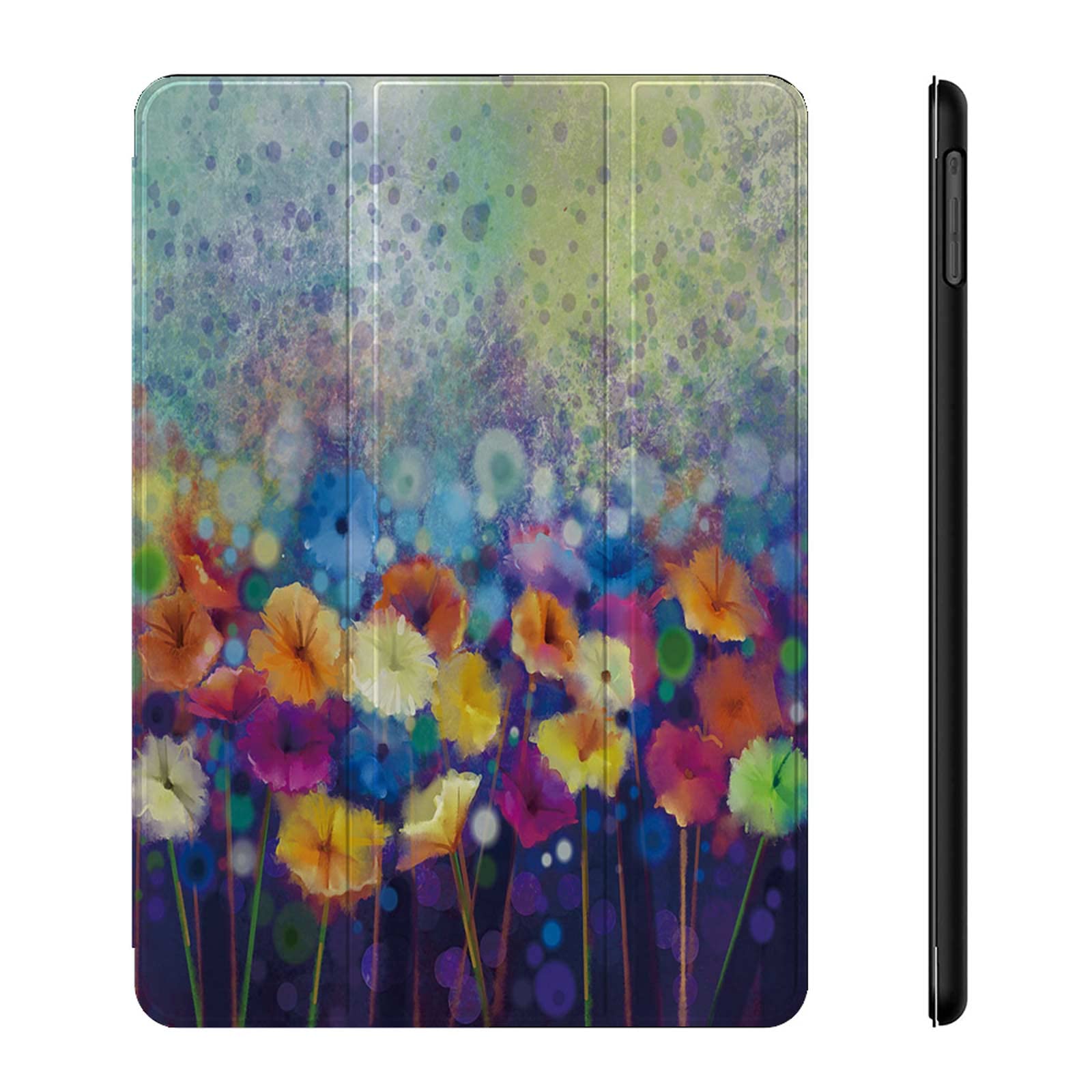 Abstract Daisy iPad Air 5/4 Case - Watercolor Gerbera Flower Design Slim Soft TPU Back Cover for iPad Air 5th/4th Gen 10.9 Inch (2022/2020 Model) | Perfect for Work, Travel & Everyday Protection