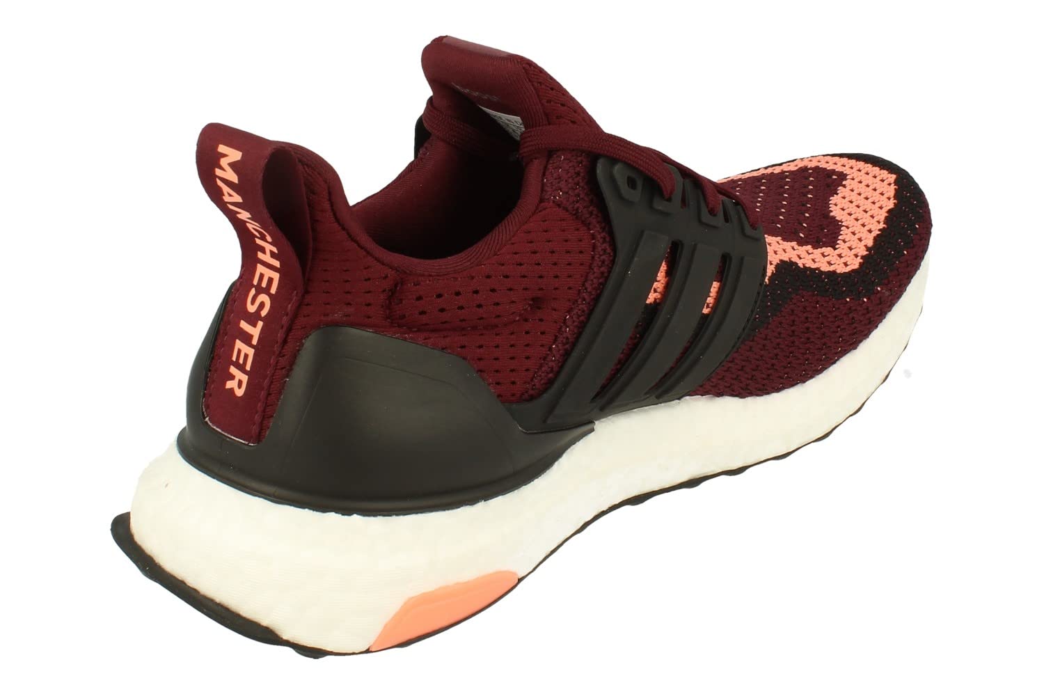 adidas Ultraboost DNA X MUFC Men's Running Shoes - Manchester United Edition - Lightweight Boost Cushioning for Training & Jogging | Perfect for Gym Workouts, Marathon Running & Casual Streetwear