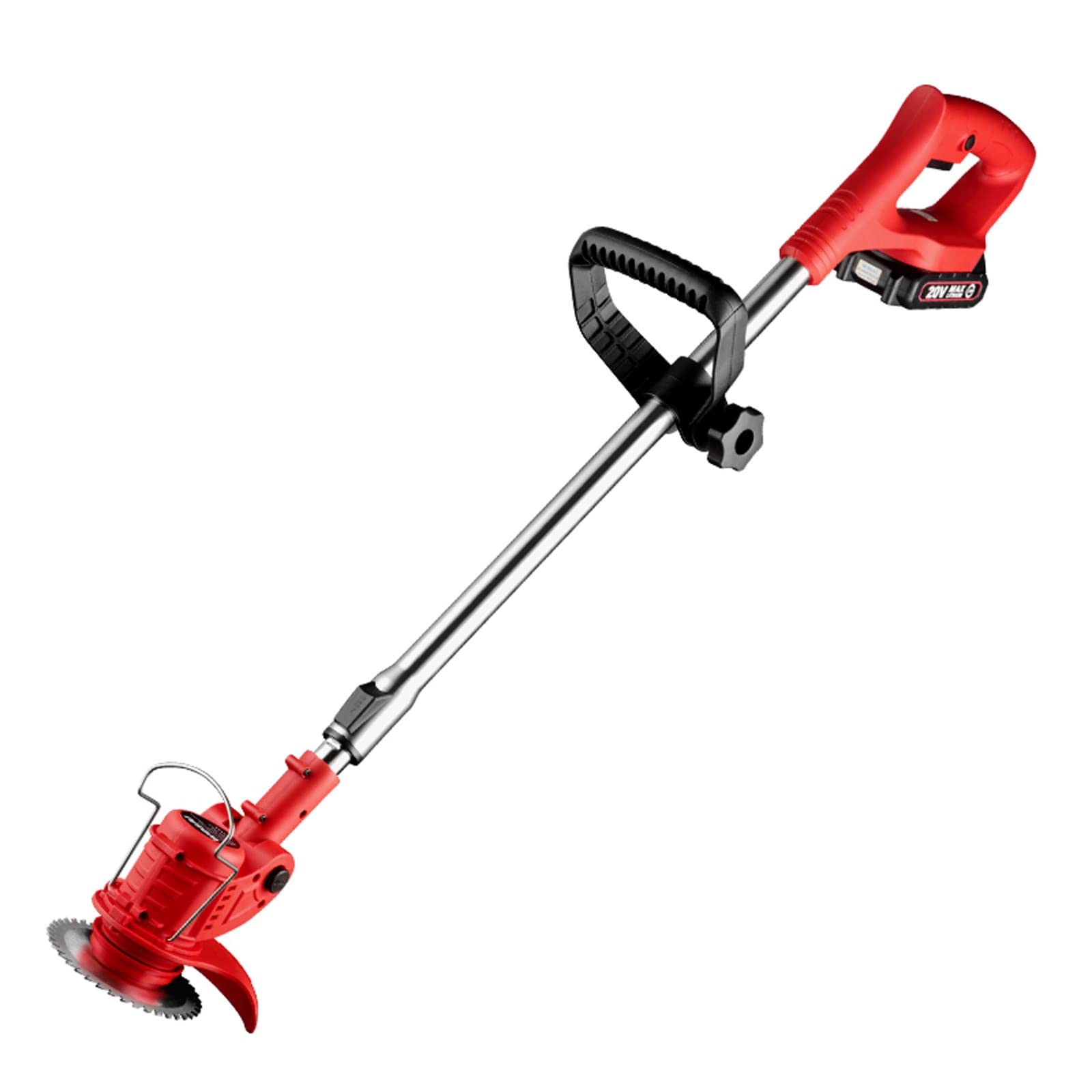 FNAYA 20V Cordless String Trimmer - Adjustable Telescopic Lawn Mower with 45°/60° Angle Adjustment, 2.0AH Battery (2 Batteries Included) - Perfect for Lawn Edging, Weed Control & Garden Maintenance