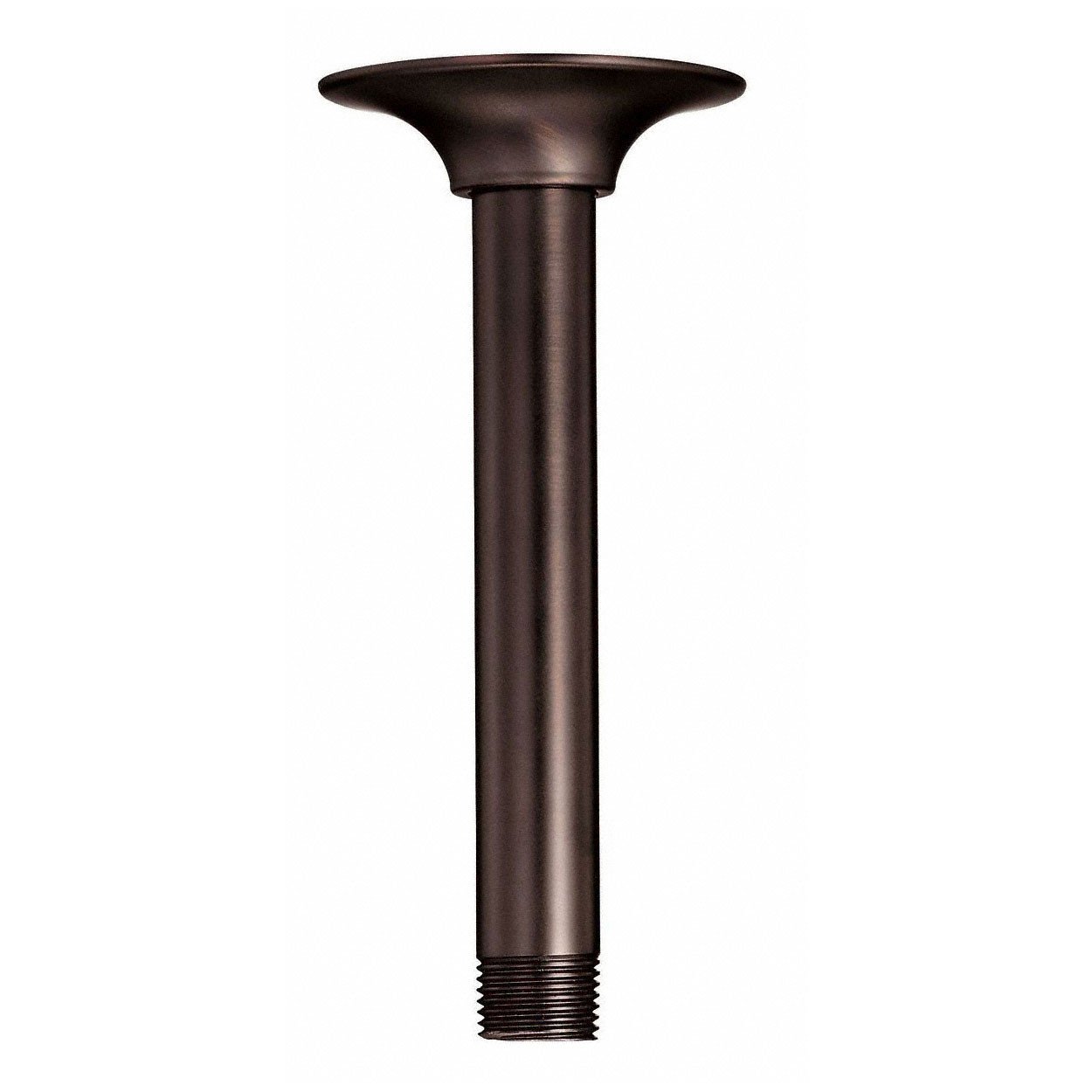 Danze 10-Inch Oil Rubbed Bronze Ceiling Mount Shower Arm with Flange - Durable Bathroom Fixture for Modern & Rustic Showers