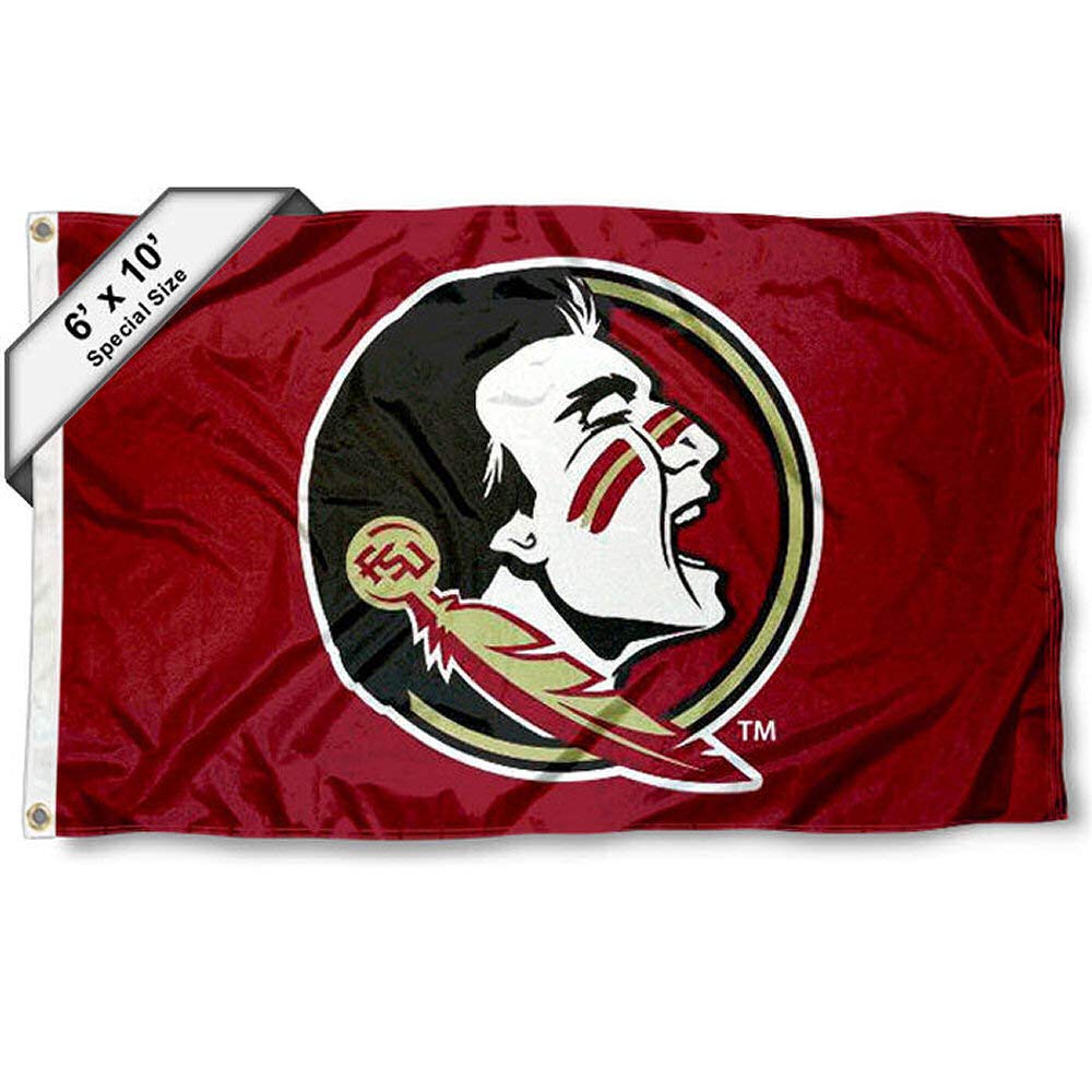 Florida State Seminoles 6x10 Feet New Logo Flag - College Team Banner for Tailgating, Game Day Decor & Outdoor Enthusiasts | Durable Polyester Fabric with Vibrant Colors
