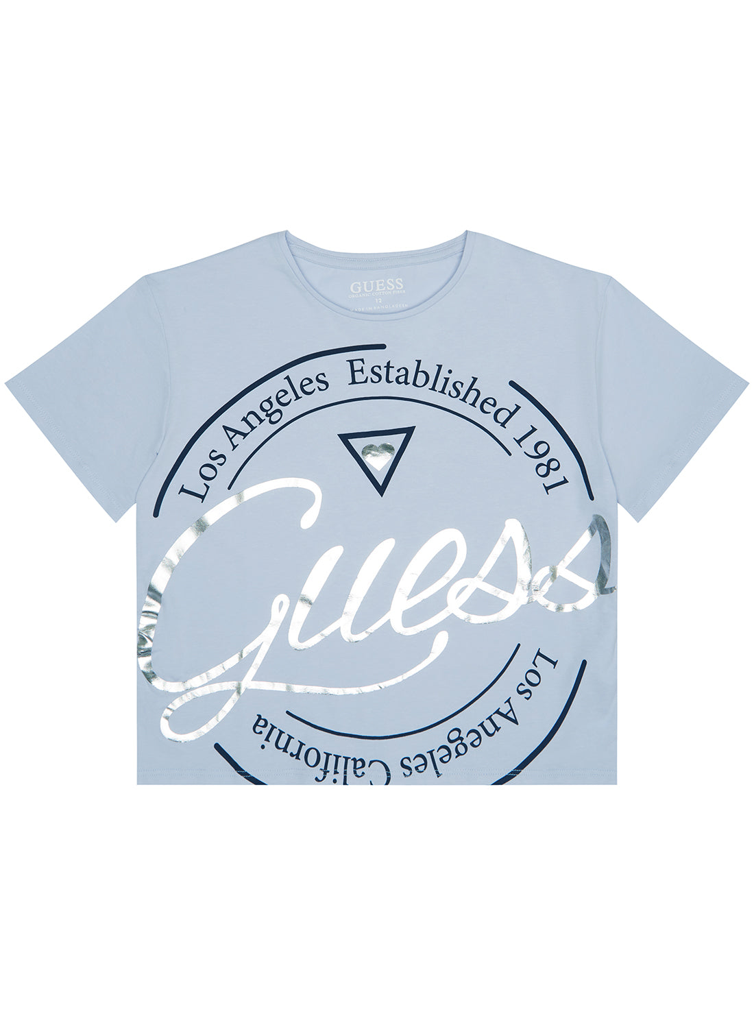 Blue Short Sleeve T-Shirt for Boys (Size 7-16) - Comfortable Cotton Tee for School, Play & Everyday Wear