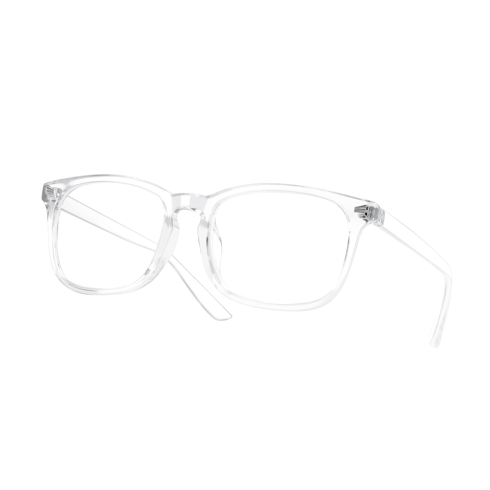 NZKNP Blue Light Blocking Glasses for Women & Men - Clear Anti-Eye Strain for Work & Gaming