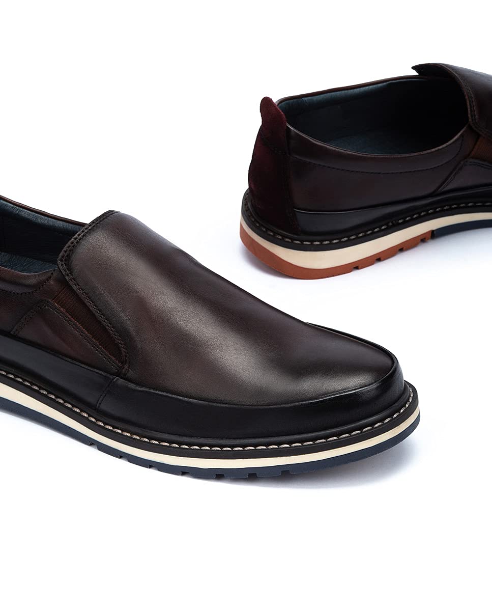 PIKOLINOS Men's Leather Loafers - Berna Style | Comfortable & Stylish Slip-On Shoes for Casual Wear, Office & Travel