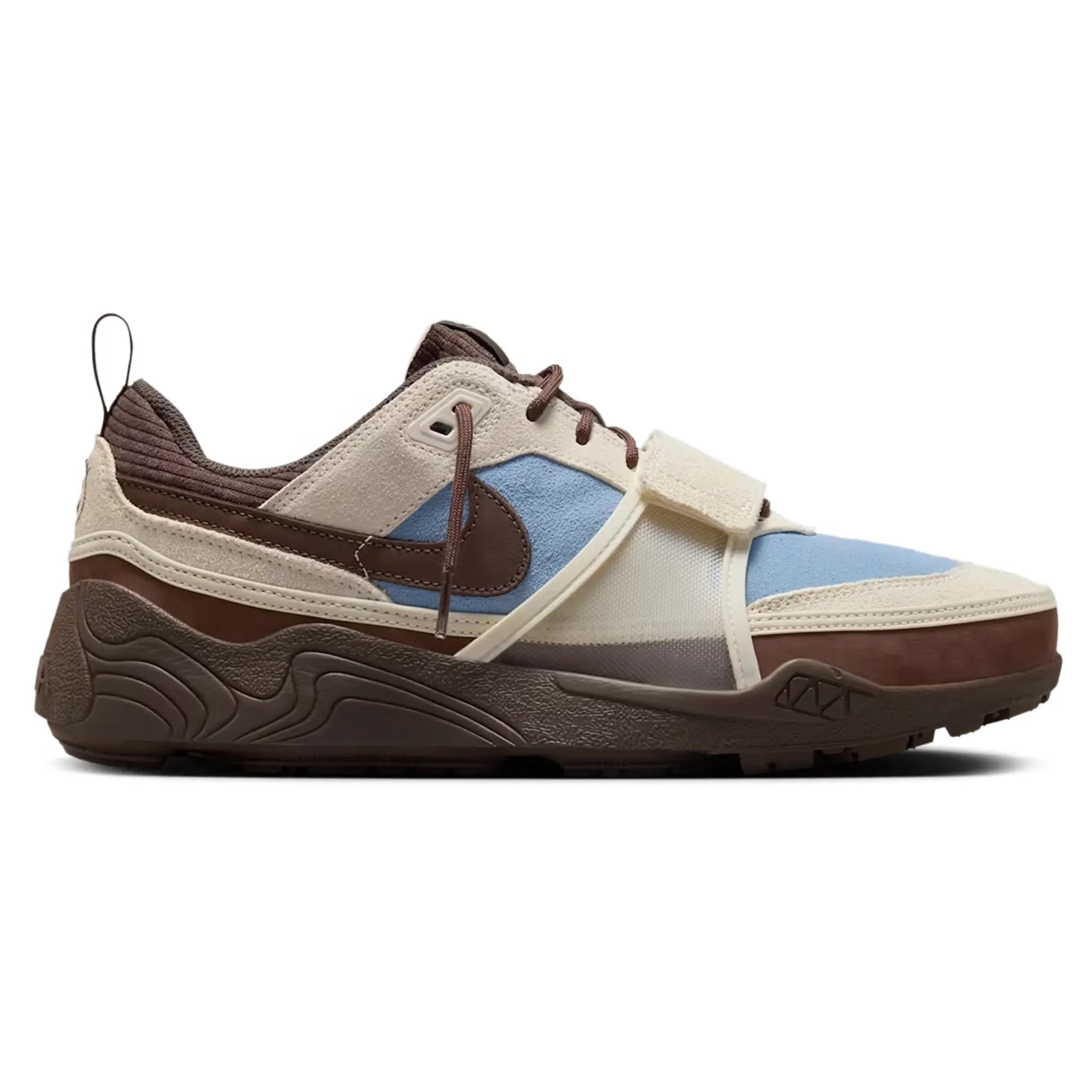 Travis Scott x Nike Zoom Field Jaxx Leche Blue Sneakers - Limited Edition Men's Basketball Shoes for Streetwear & Casual Style | Perfect for Urban Fashion & Sneaker Collectors