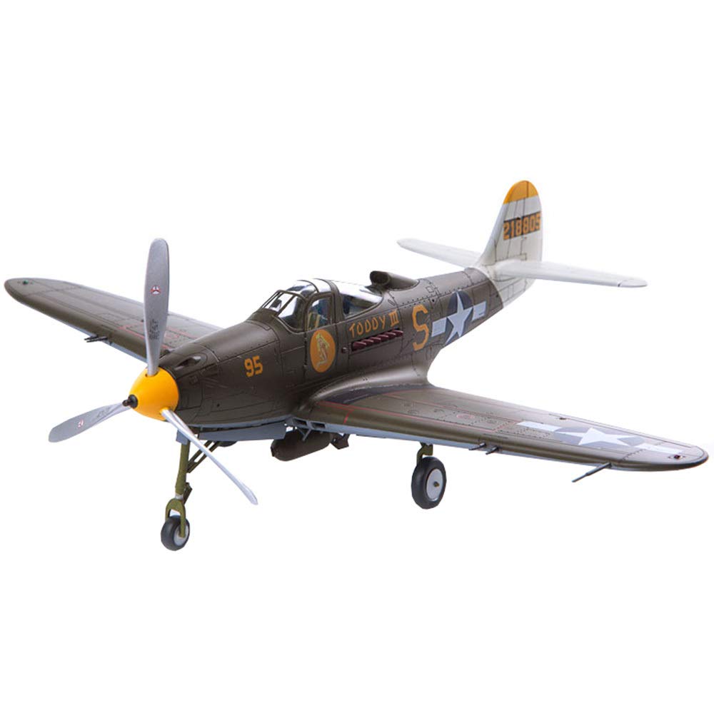 1/48 Scale CMO Fighter 3D Plastic Model Kit - USAAF P-39N/K Pacific Theatre Fighter Aircraft Puzzle for Adults | Collectible Military Decor & DIY Hobby Project (7.6 x 8.5 Inch) | Perfect for Home Office Display, WWII History Enthusiasts & Model Building Gifts