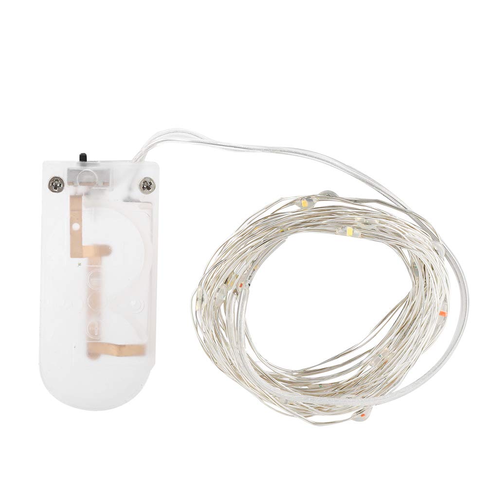 Aqur2020 30 LED Fairy String Lights - Energy Saving, Eco-Friendly LED Christmas Lights for Garden, Living Room, Party Decor (Warm White) - Perfect for Indoor and Outdoor Holiday, Wedding, and Home Decoration