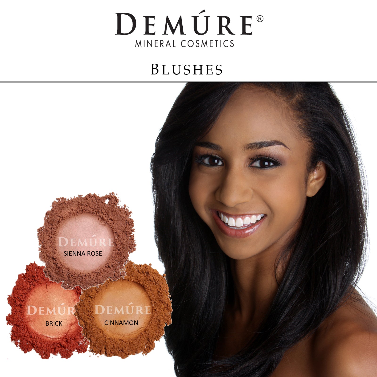 Natural Mineral Blush in Cinnamon Shade - Vegan & Cruelty-Free Powder Blush for Cheeks | Perfect for Everyday Wear & Special Occasions
