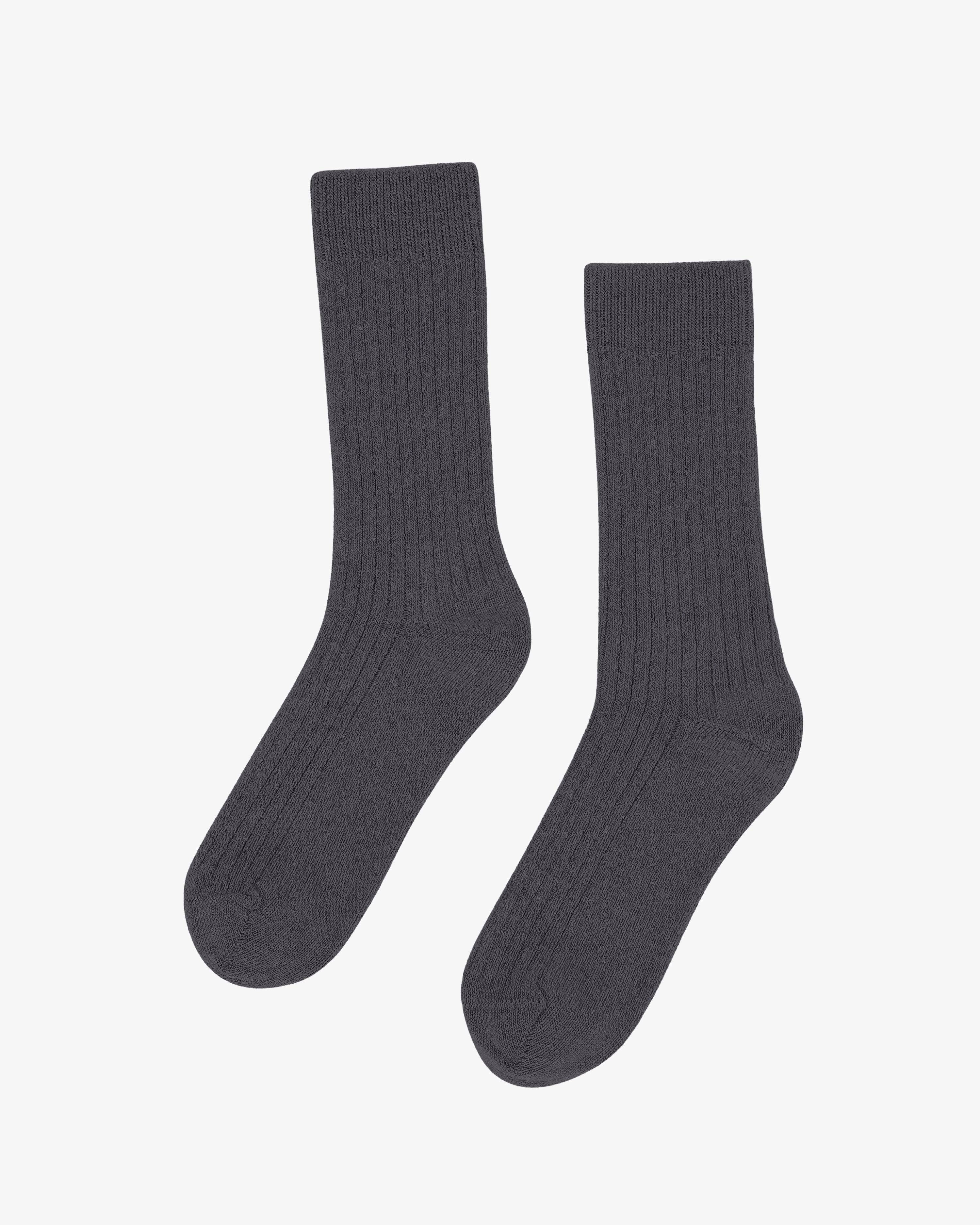 Premium Merino Wool Blend Socks for Men & Women - Soft, Breathable & Odor-Resistant Hiking & Everyday Wear - Lava Grey Color