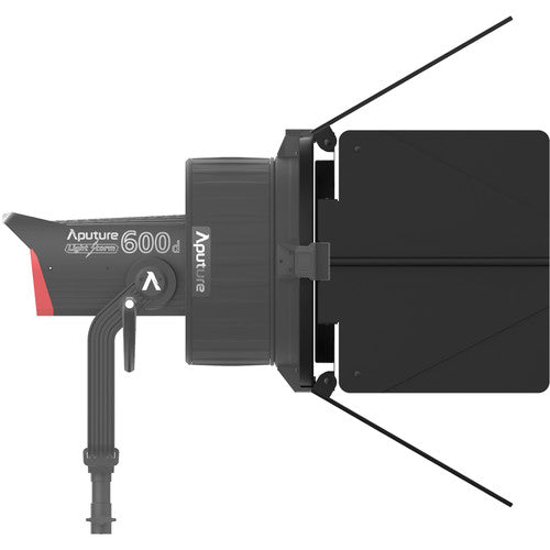 Aputure F10 Barndoors for LS 600d Fresnel Light Modifier - Professional Photography & Video Lighting Control for Studio and Outdoor Shoots