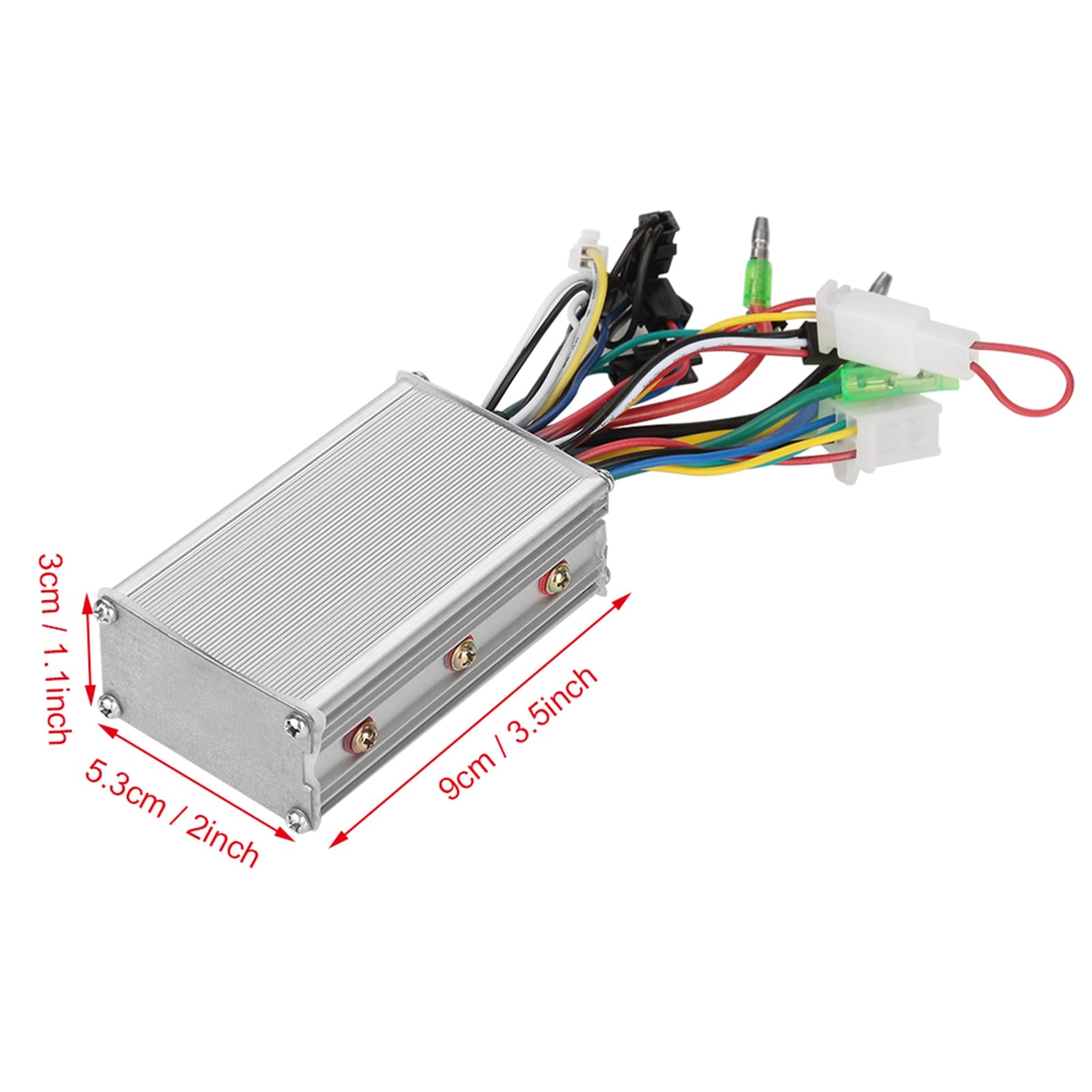 36V/48V 350W Brushless Motor Speed Controller for Electric Bicycles & Scooters - High Performance E-Bike Speed Regulator, Perfect for Commuting and Off-Road Adventures
