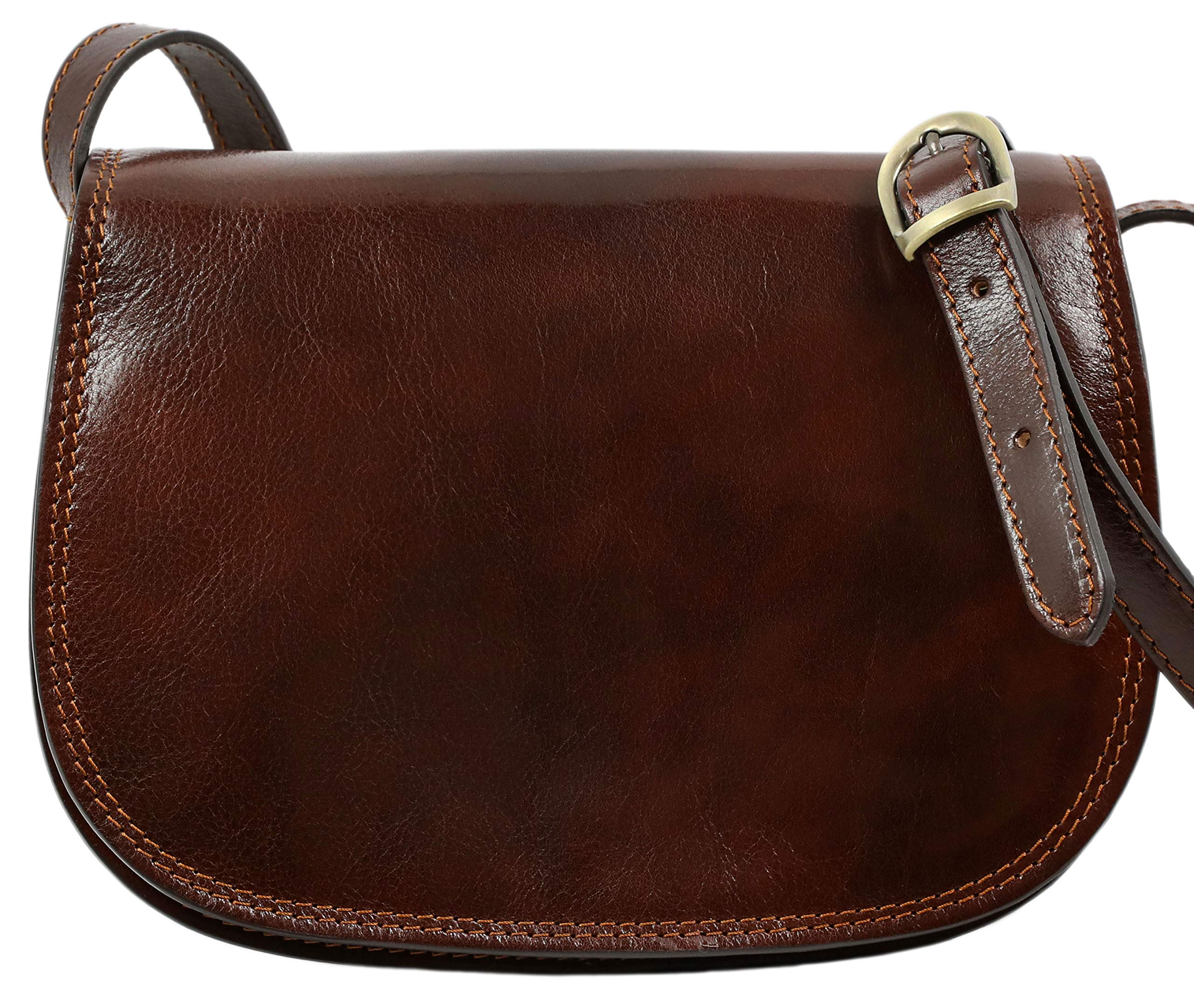 Women's Leather Crossbody Bag - Durable Shoulder Purse for Daily Use