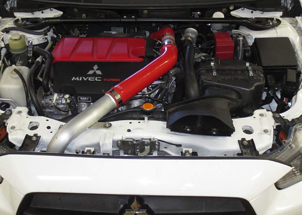 HPS 57-1228-RED Red Silicone Intercooler Hose Kit - High Performance Upgrade for Turbocharged Vehicles - Perfect for Dodge, Ford, Chevy & Import Cars - Improves Airflow & Durability for Racing, Towing & Daily Driving