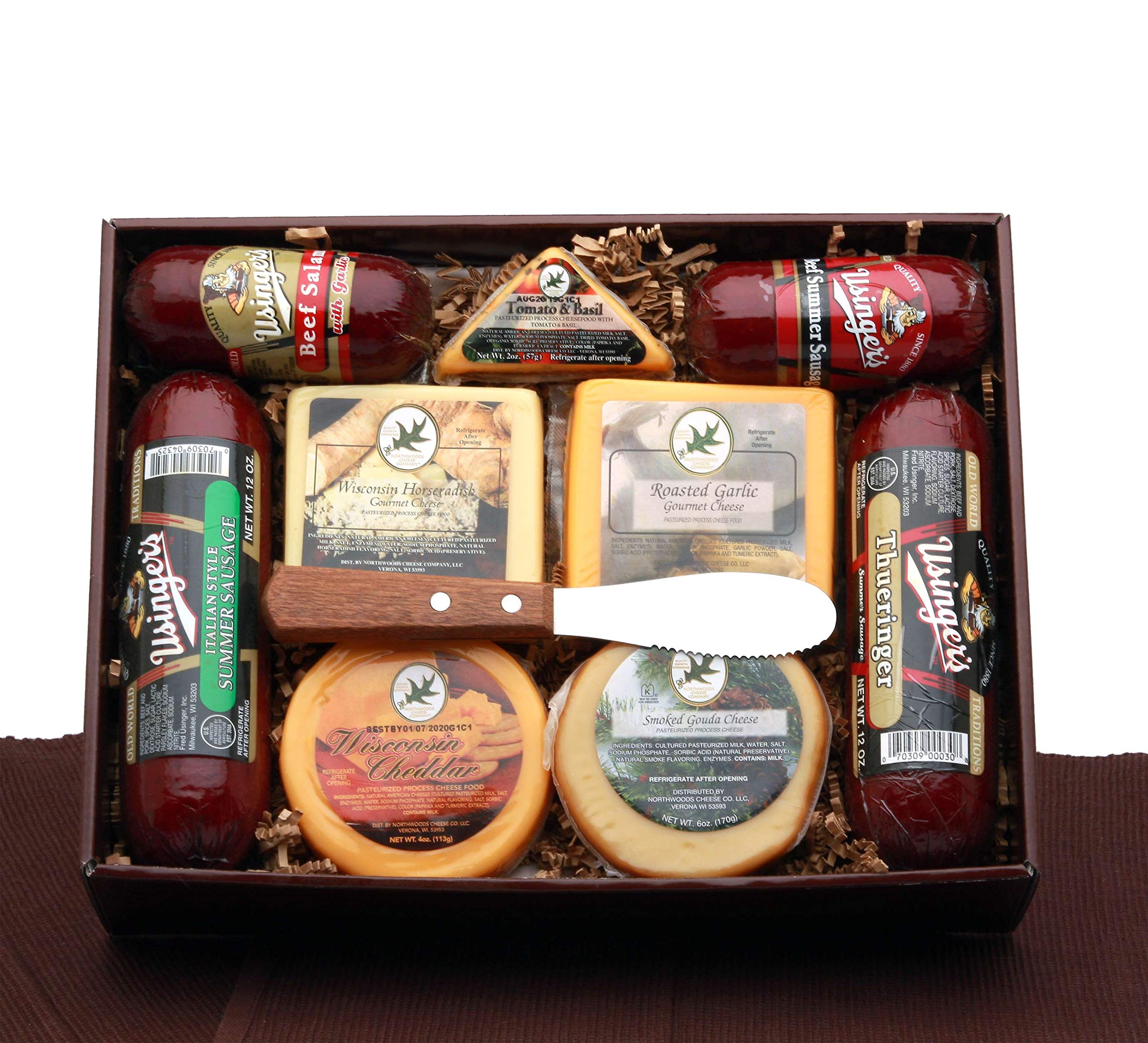 Premium Gourmet Meat and Cheese Gift Box - Artisanal Charcuterie & Cheese Selection for Holidays, Parties, and Corporate Gifting - Perfect for Christmas, Thanksgiving, and Special Occasions