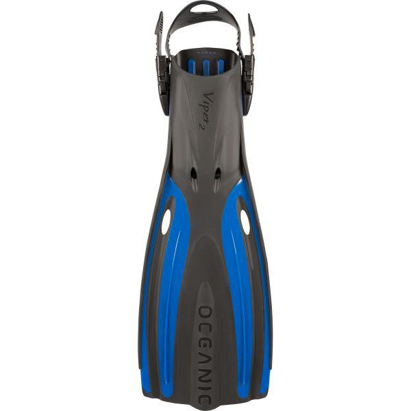 Oceanic Viper 2 Open Heel Scuba Diving Fins - Professional Swim Fins for Scuba Diving, Snorkeling & Underwater Adventures | Perfect for Warm Water & Tropical Vacations