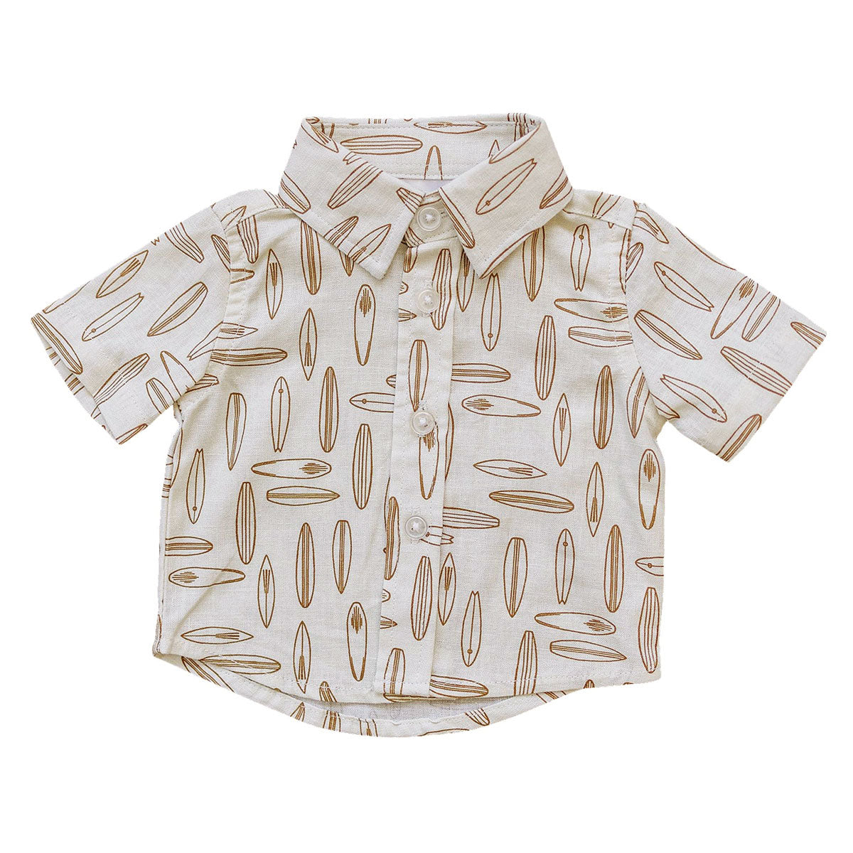Premium Linen Button-Up Shirt for Men & Women - Breathable Summer Casual Wear - Perfect for Beach, Surfing & Outdoor Activities