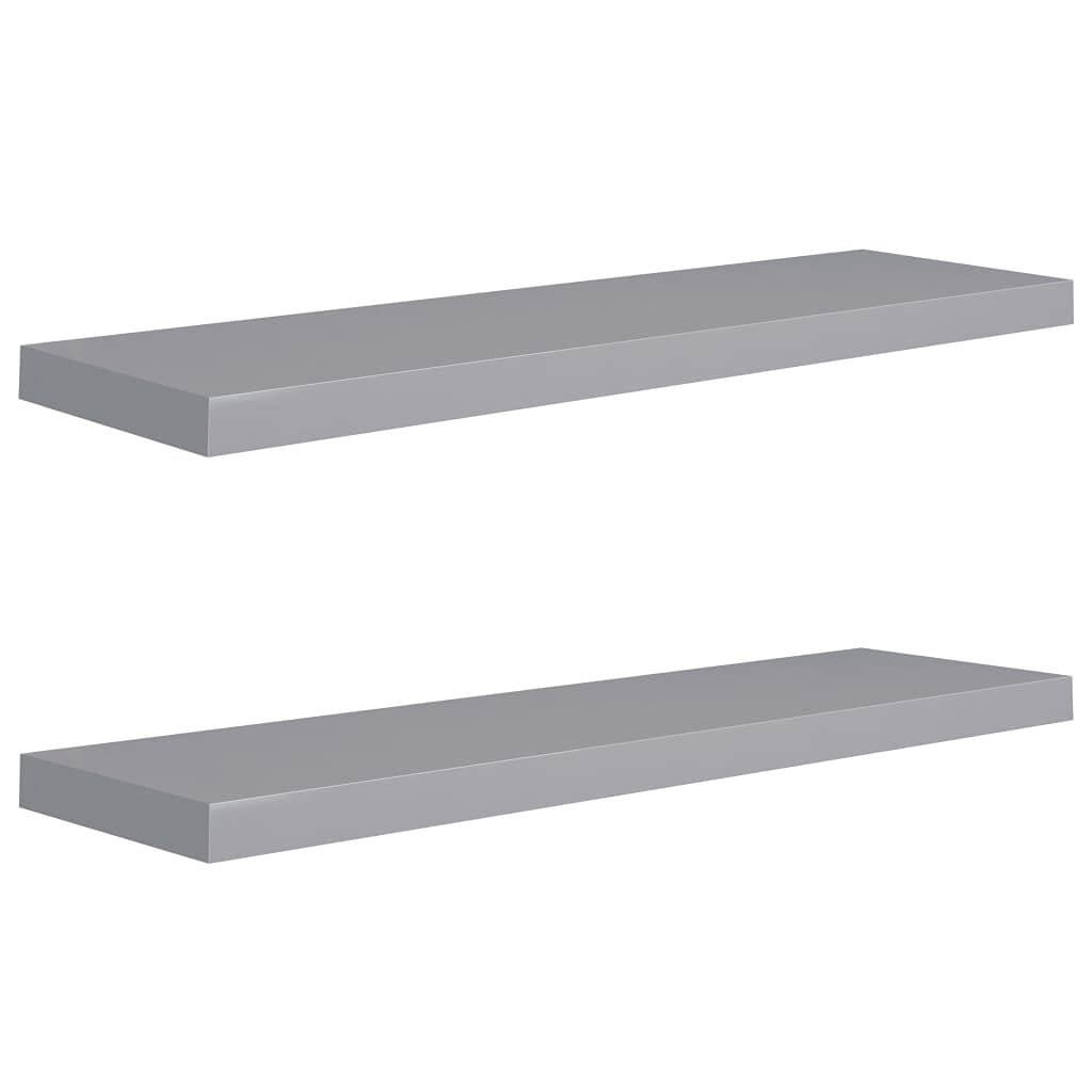 Modern Floating Wall Shelf Set of 2 - 35.4