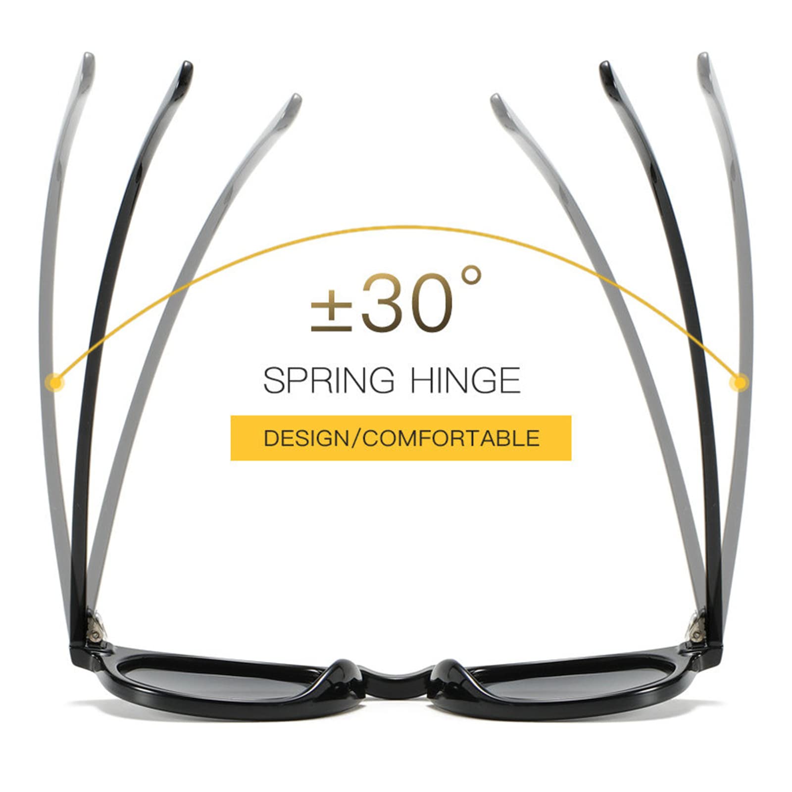 Willochra Full Lens Reading Sunglasses for Men & Women – Round Presbyopic Eyewear with UV Protection – Perfect for Driving, Reading & Outdoor Activities