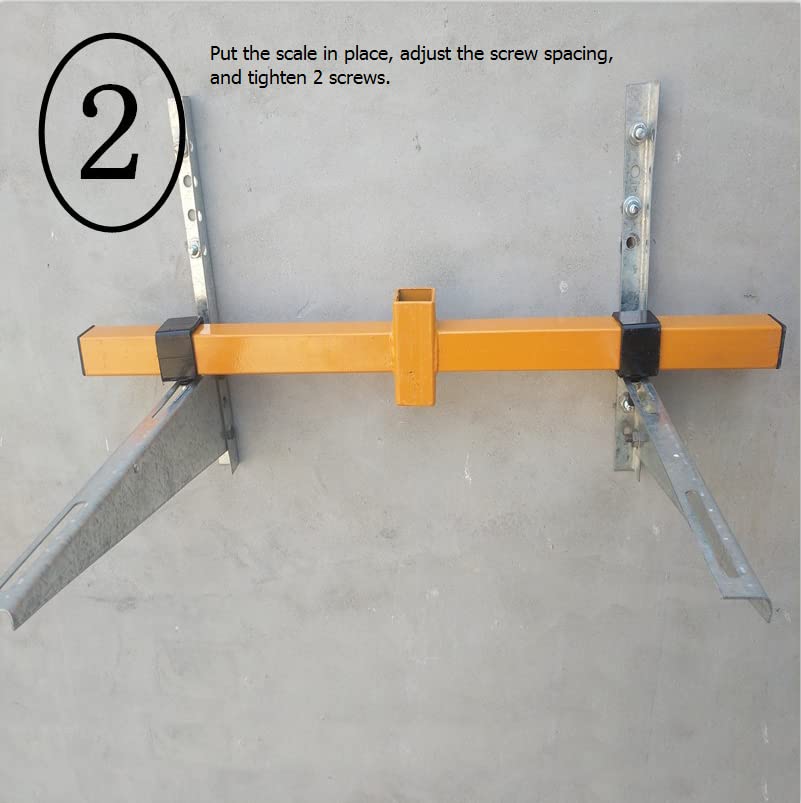 TBVECHI Stainless Steel AC Outdoor Unit Lifting Tool - Heavy Duty 10M Crane Bracket for Air Conditioner Installation - Perfect for HVAC Technicians and DIY Home Projects